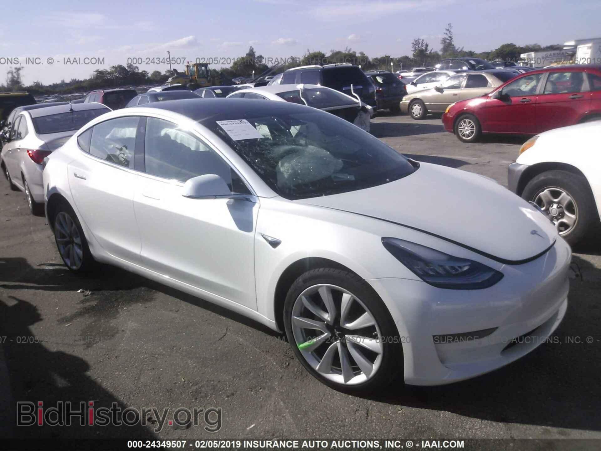 Photo 5YJ3E1EBXJF146701 - TESLA MODEL 3 2018