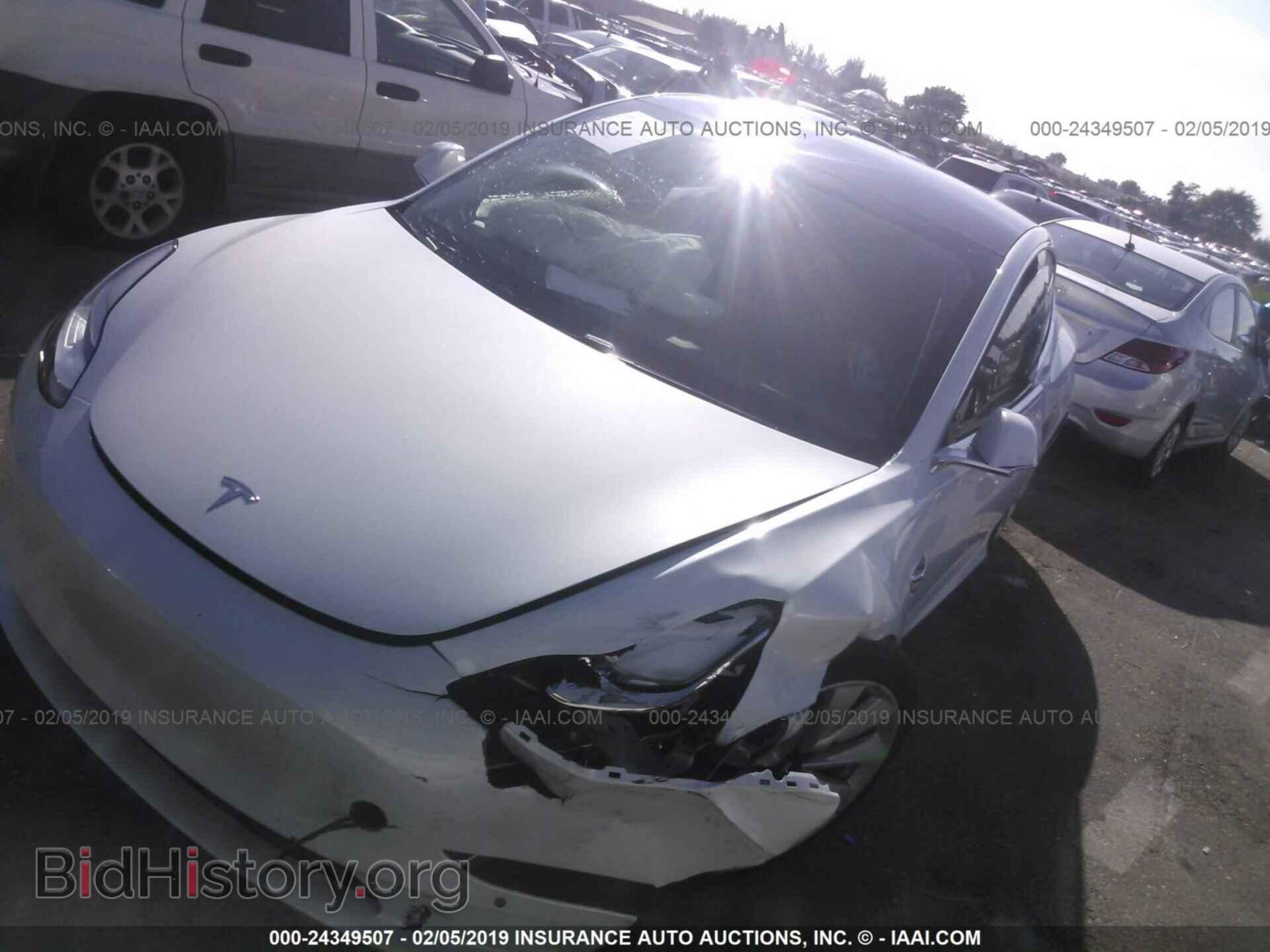 2018 TESLA MODEL 3 - VIN: 5YJ3E1EBXJF146701 - Фото 2