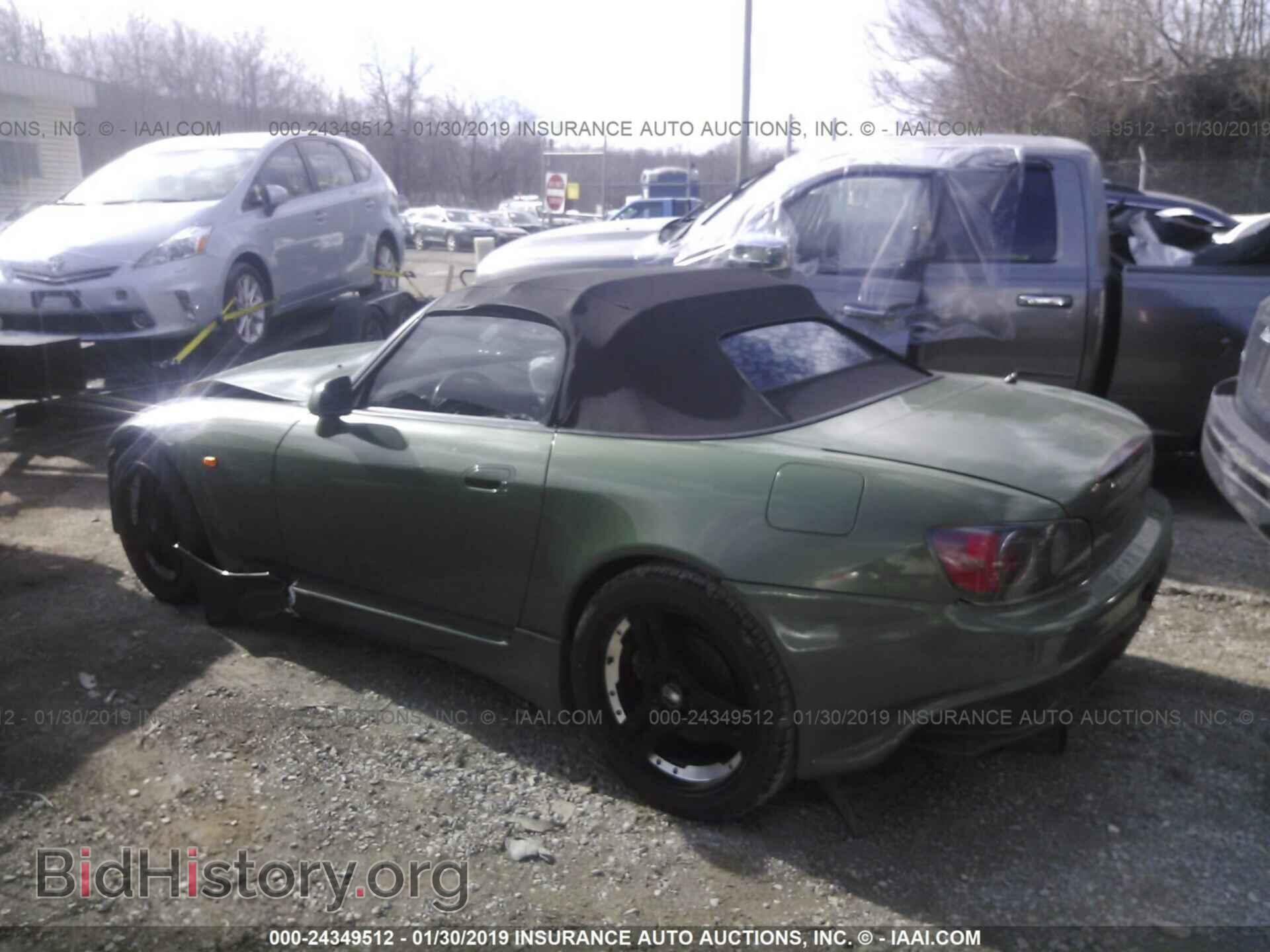 2002 HONDA S2000 - VIN: JHMAP11402T009451 - Фото 3
