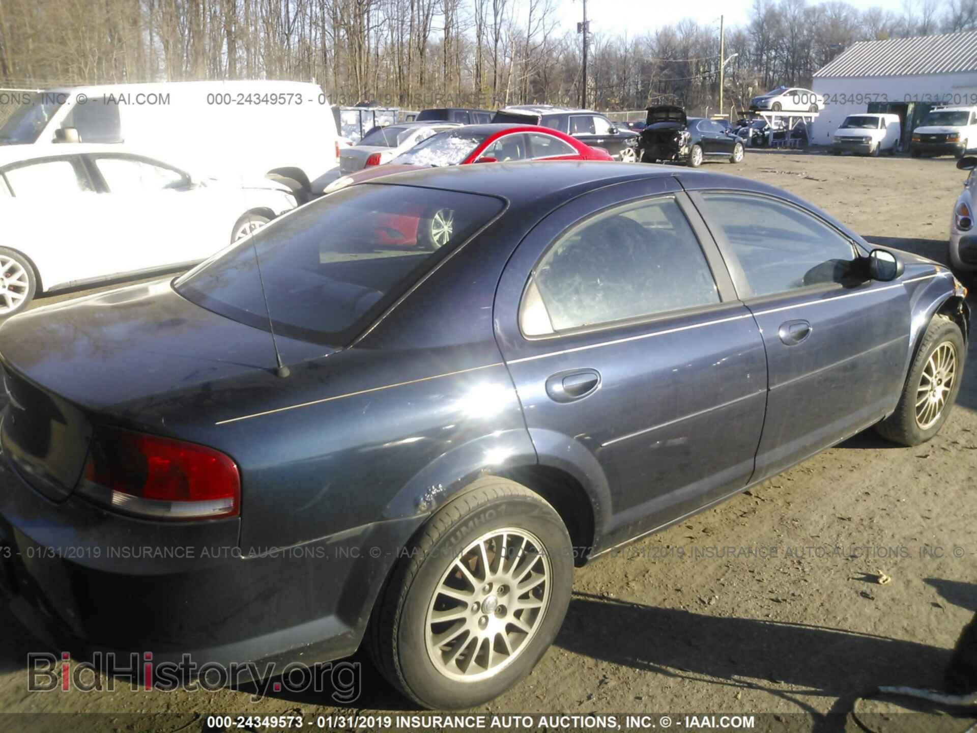 2004 CHRYSLER SEBRING - VIN: 1C3EL46X84N249605 - Фото 4