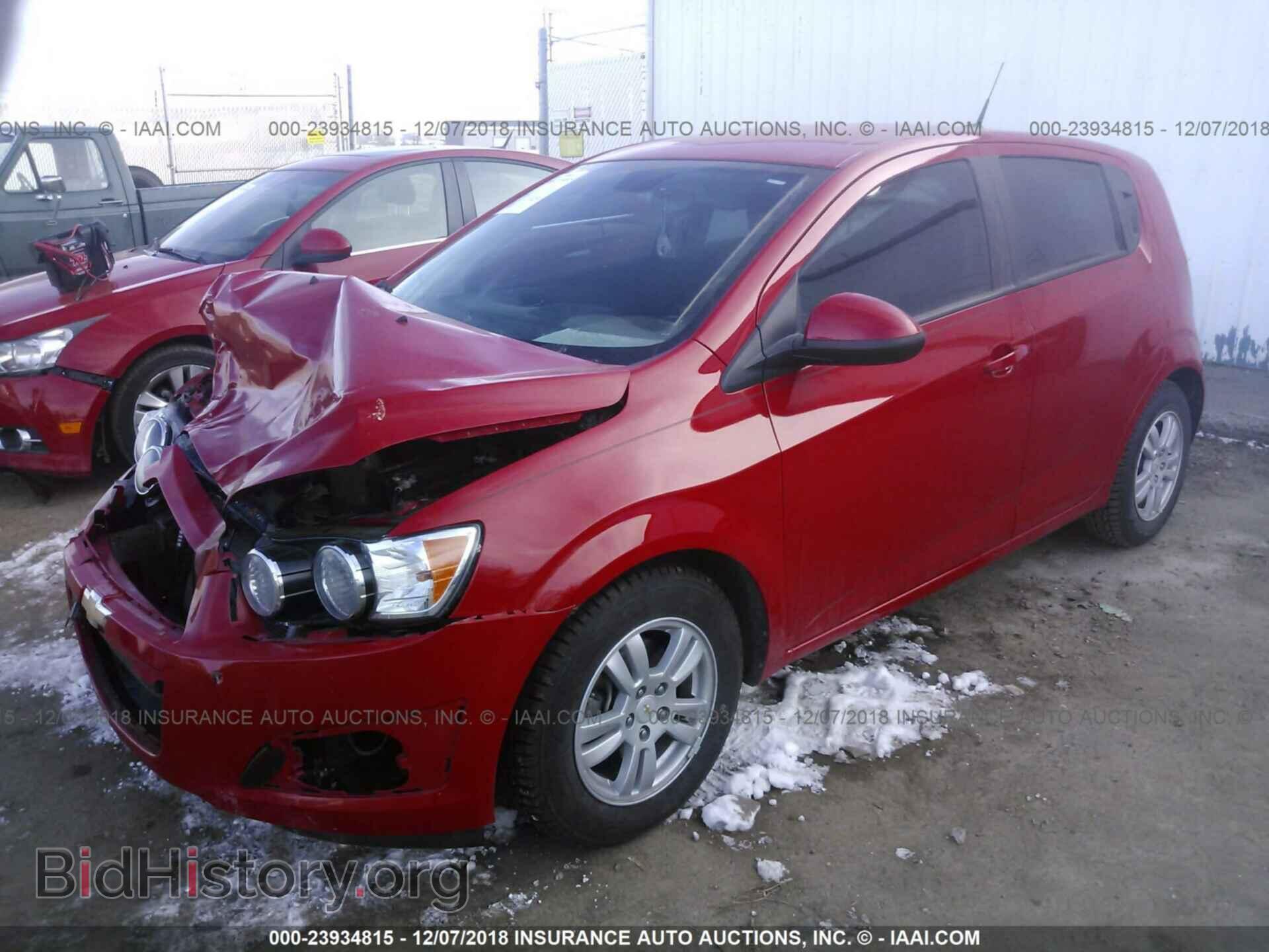 2012 CHEVROLET SONIC - VIN: 1G1JB6SH7C4142260 - Фото 2