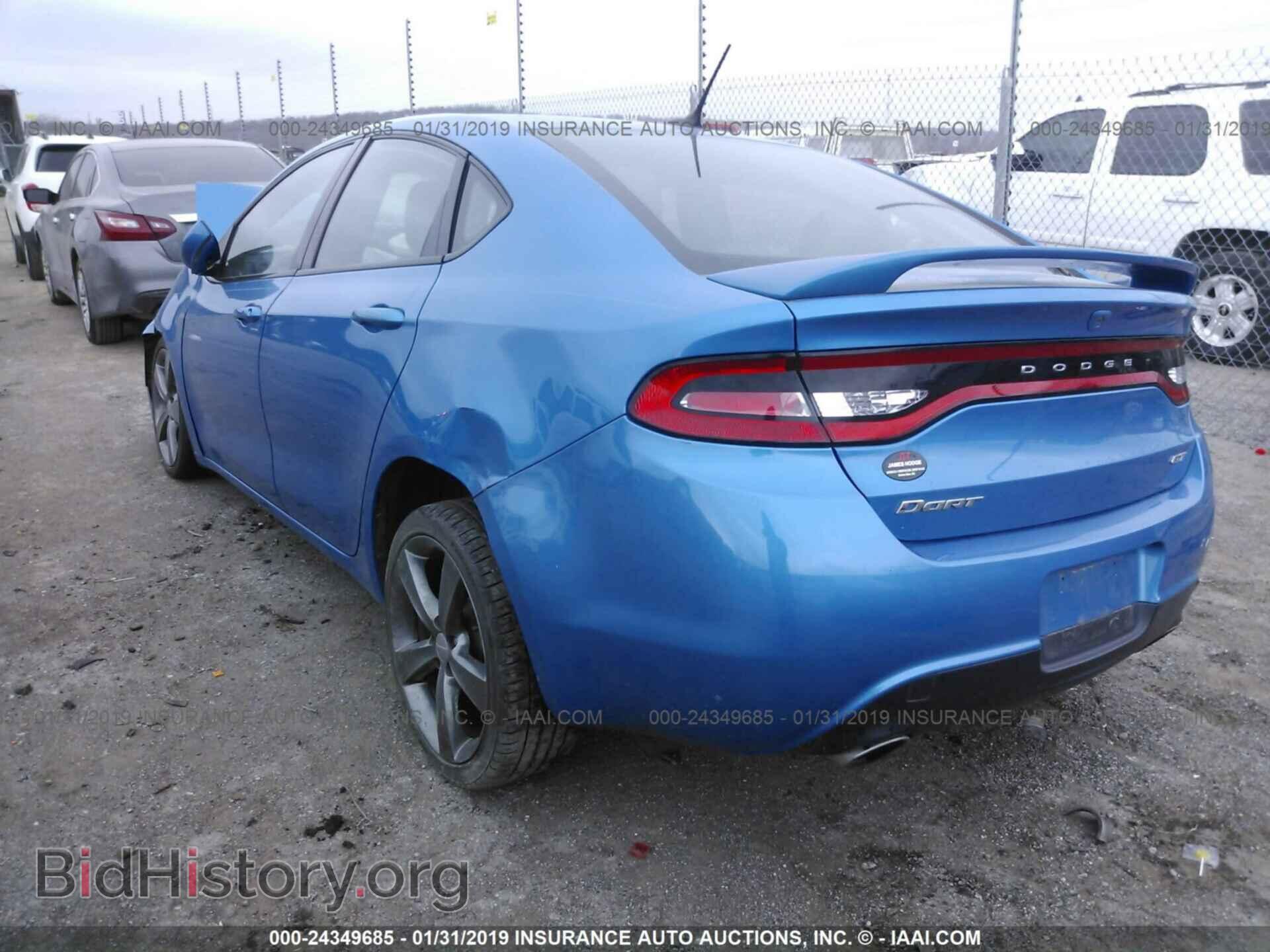 2015 DODGE DART - VIN: 1C3CDFEB7FD346230 - Фото 3