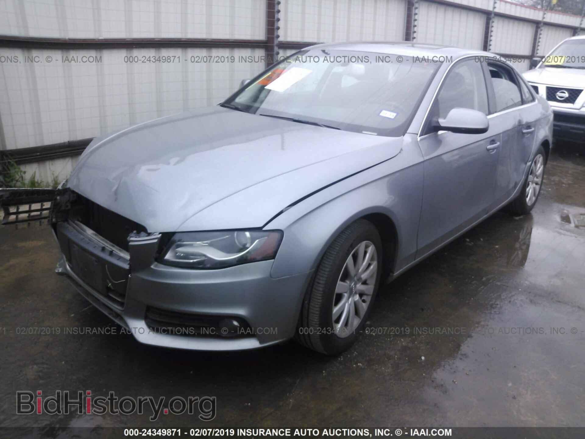 2011 AUDI A4 - VIN: WAUFFAFL1BN038792 - Photo 2