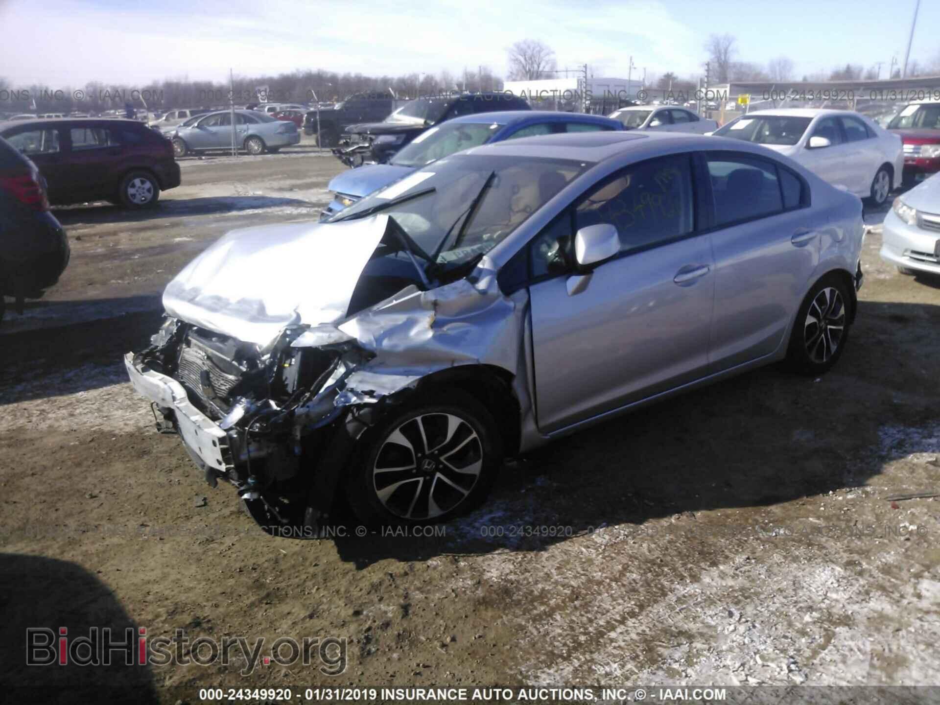 2013 HONDA CIVIC - VIN: 19XFB2F91DE006392 - Фото 2