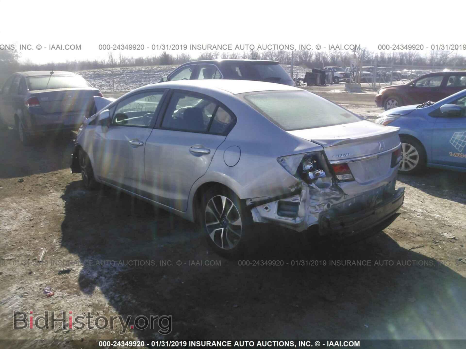 2013 HONDA CIVIC - VIN: 19XFB2F91DE006392 - Фото 3