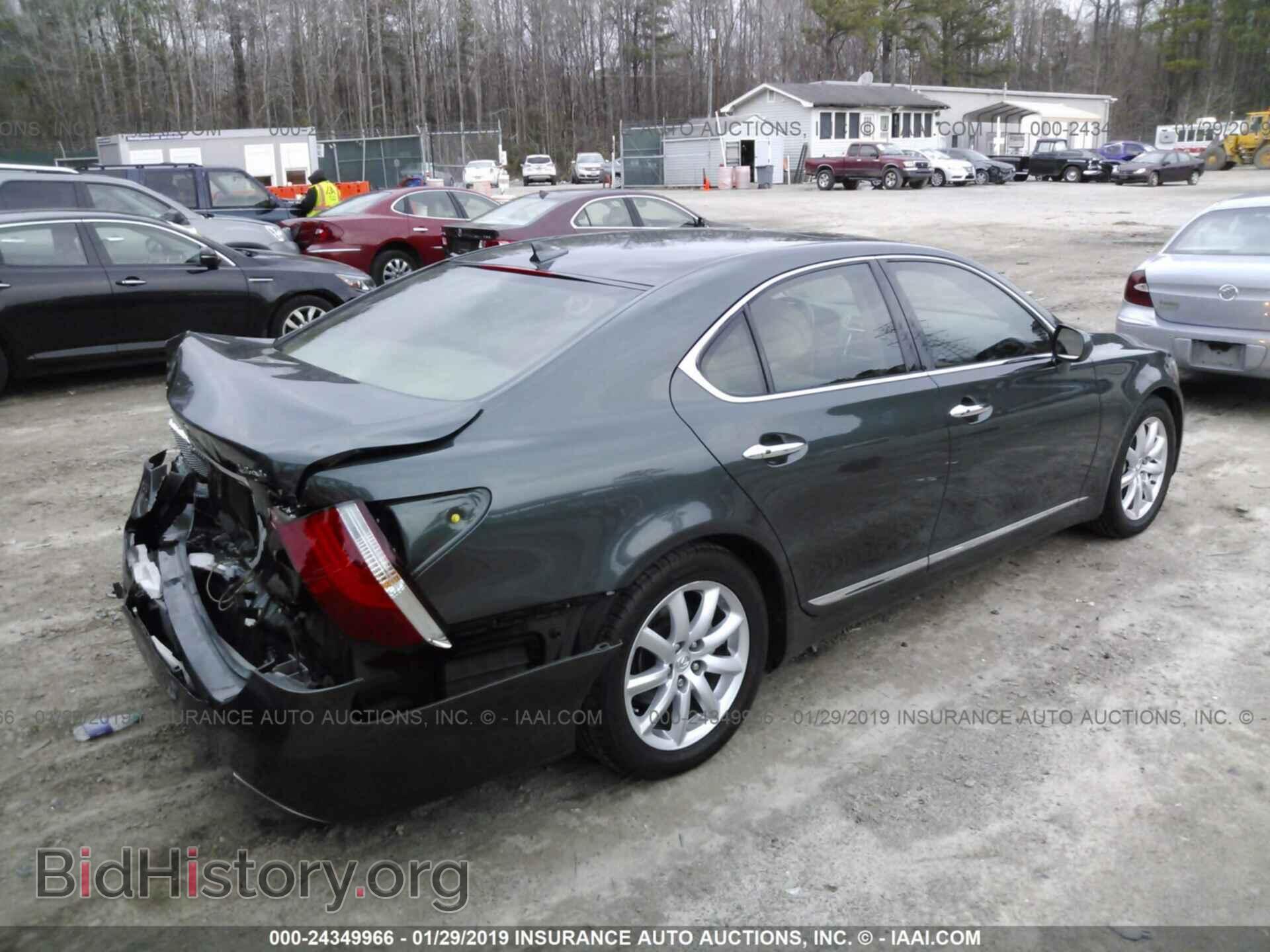 2007 LEXUS LS - VIN: JTHBL46F175007750 - Фото 4