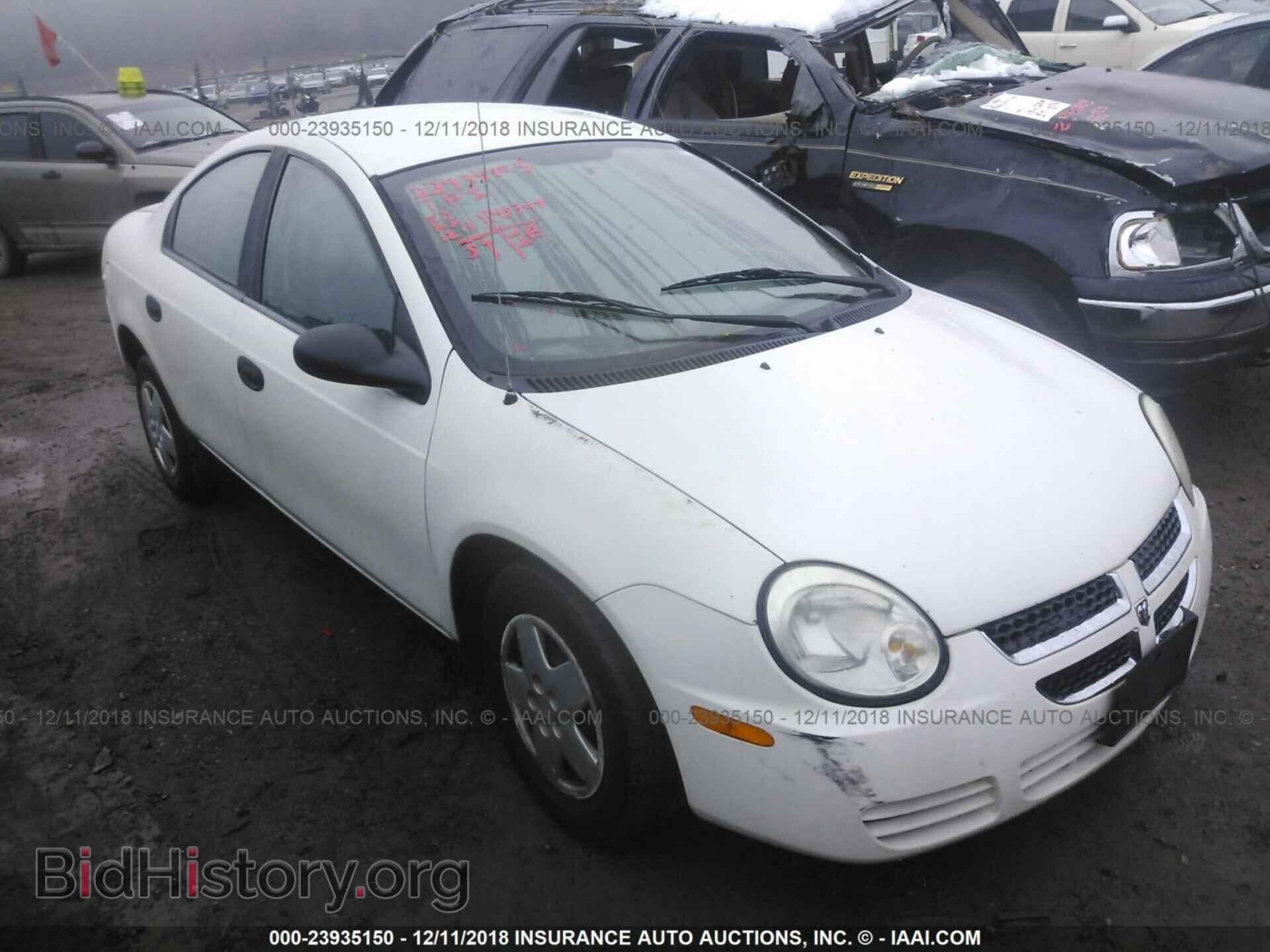 Photo 1B3ES26C75D149360 - DODGE NEON 2005