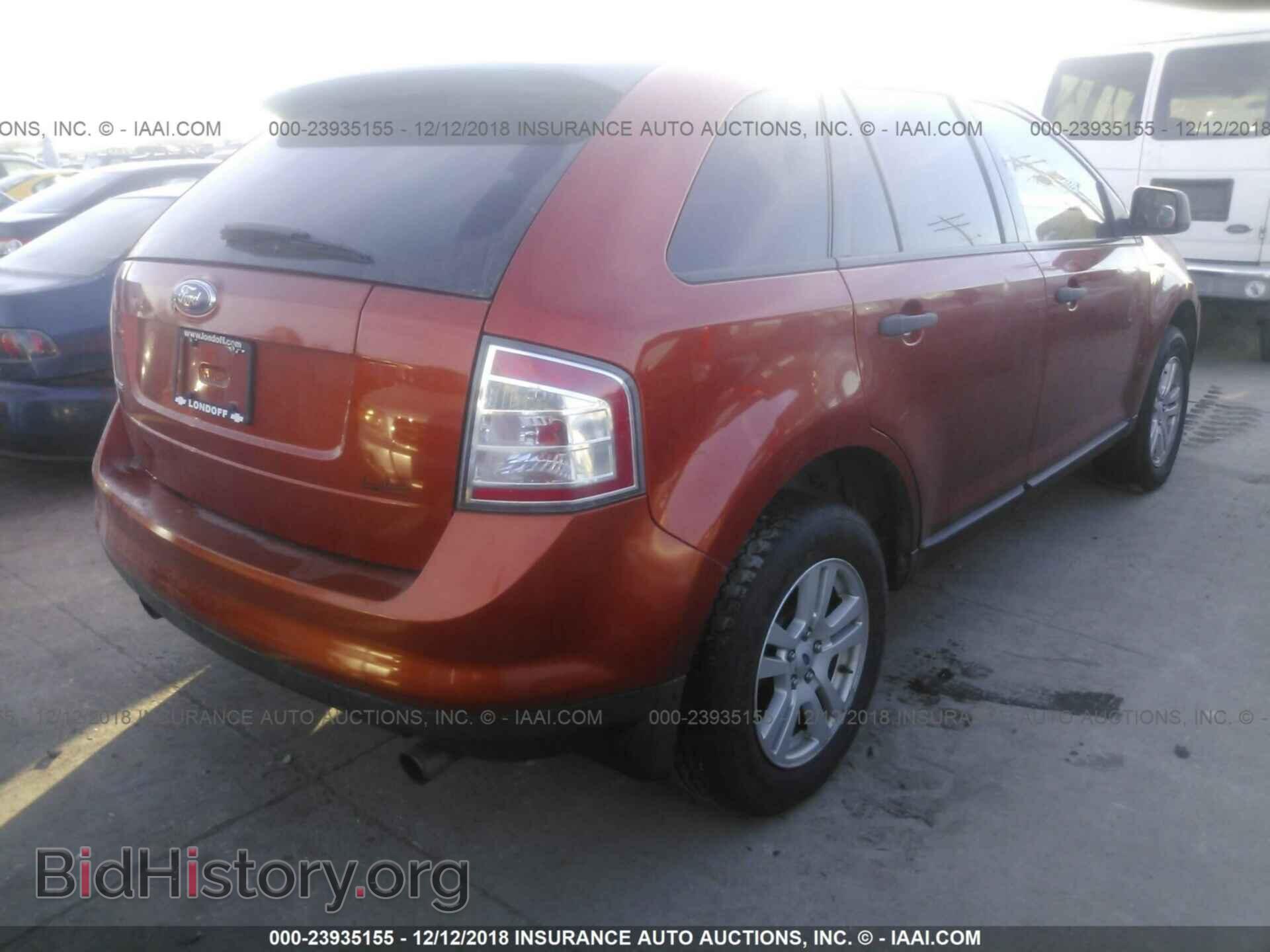 2007 FORD EDGE - VIN: 2FMDK36C87BA55931 - Фото 4