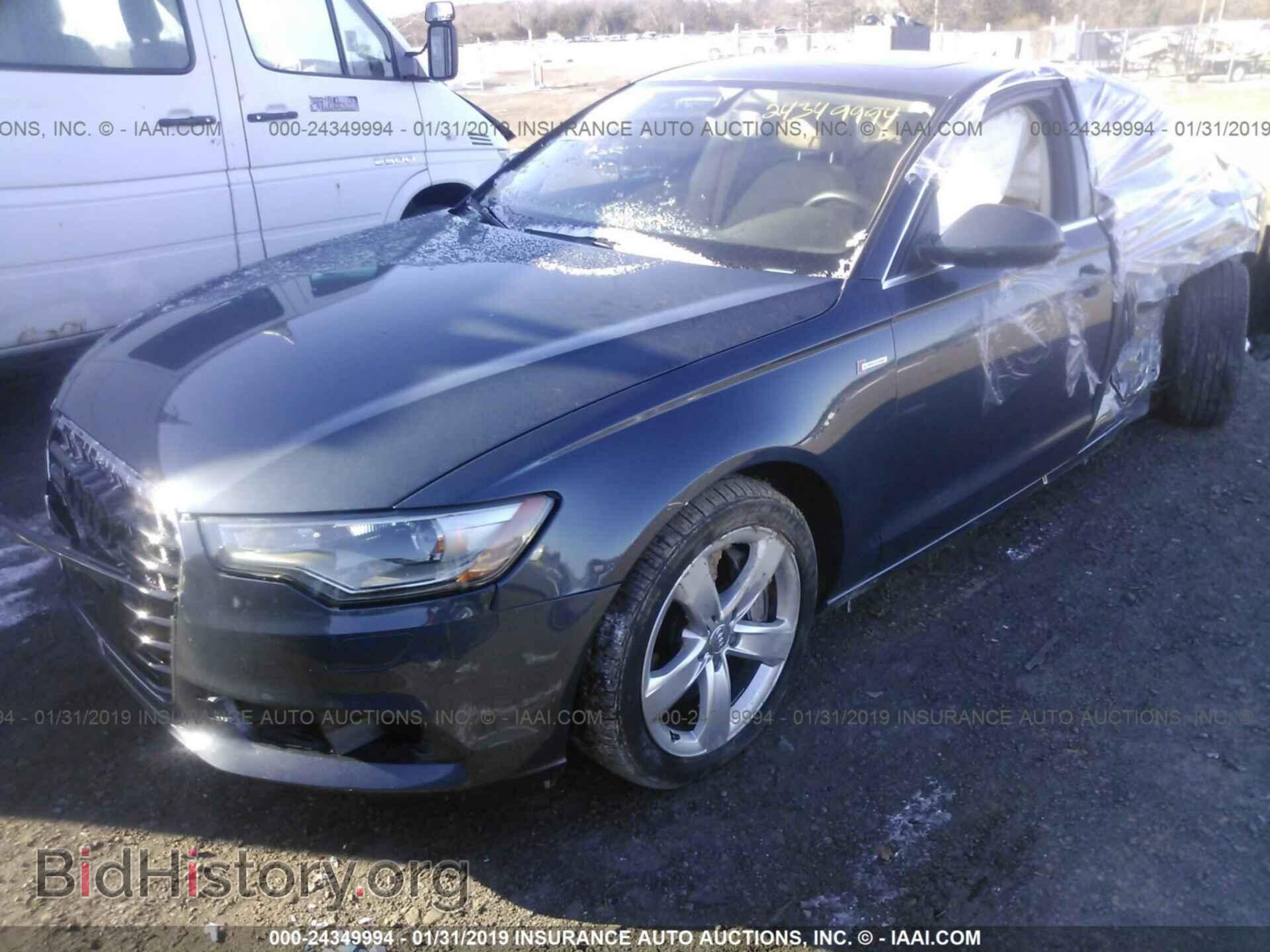 2012 AUDI A6 - VIN: WAUGGAFC1CN057555 - Photo 2