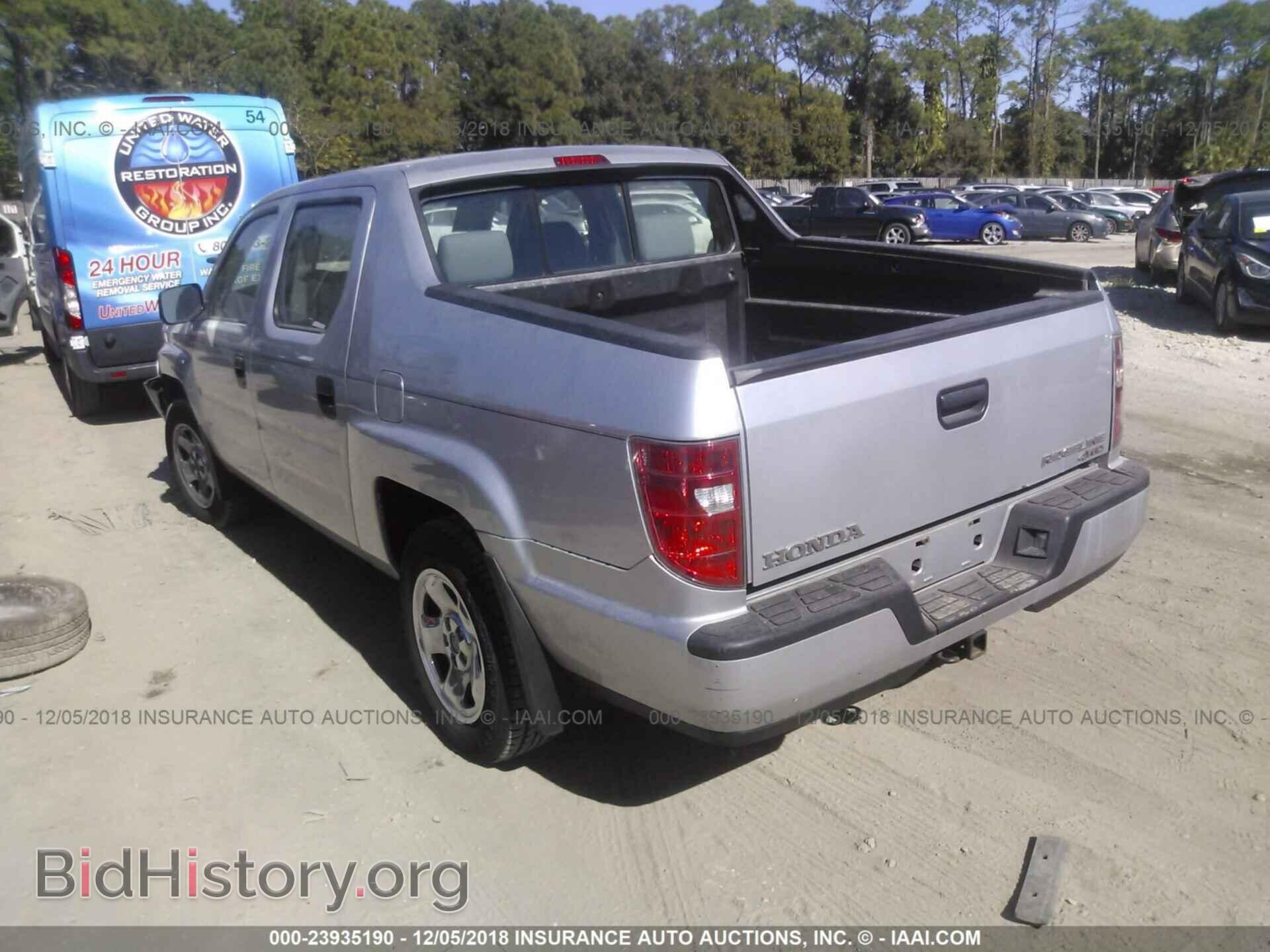 2010 HONDA RIDGELINE - VIN: 5FPYK1F2XAB011223 - Фото 3