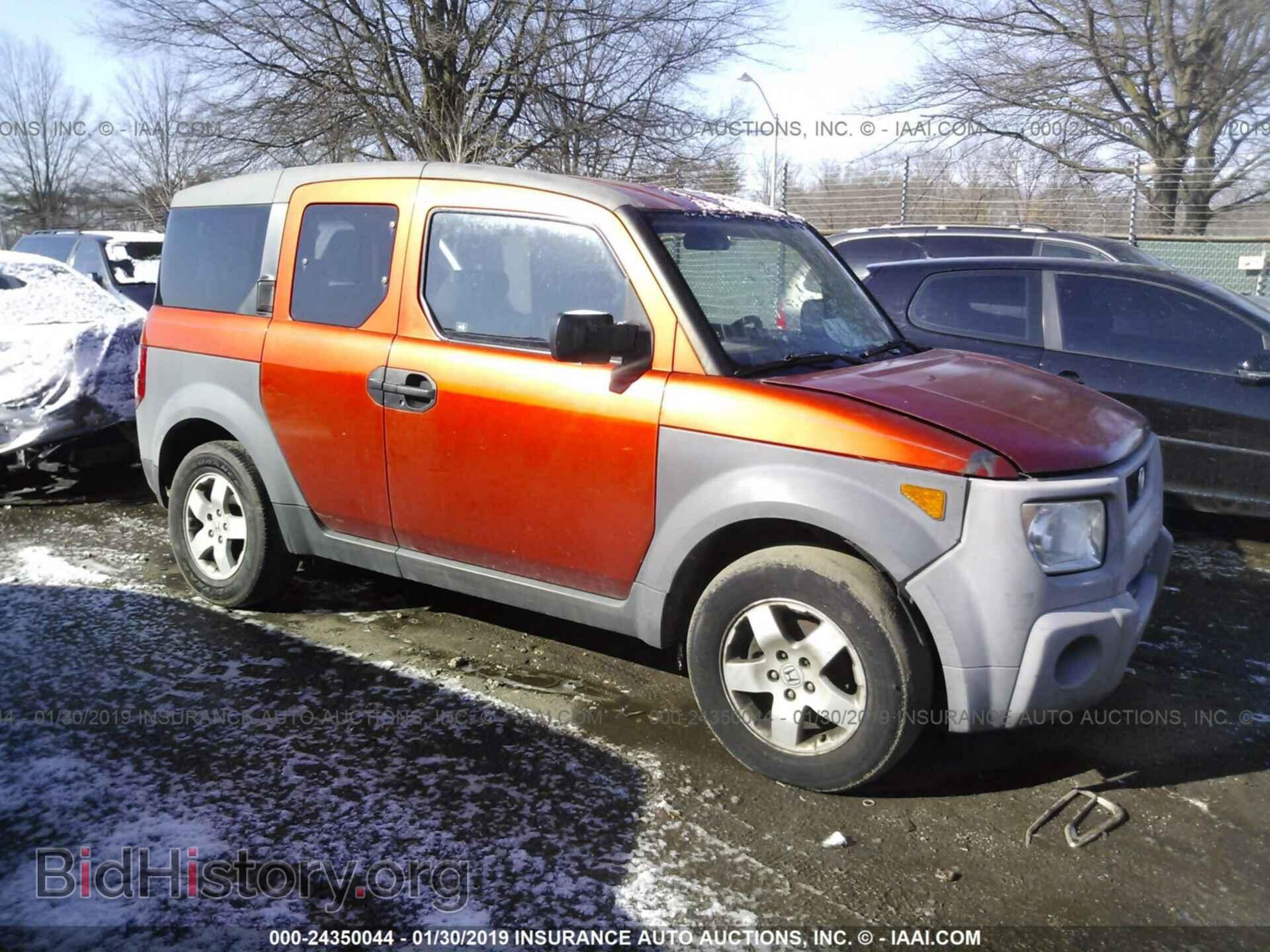Фотография 5J6YH285X3L036881 - HONDA ELEMENT 2003