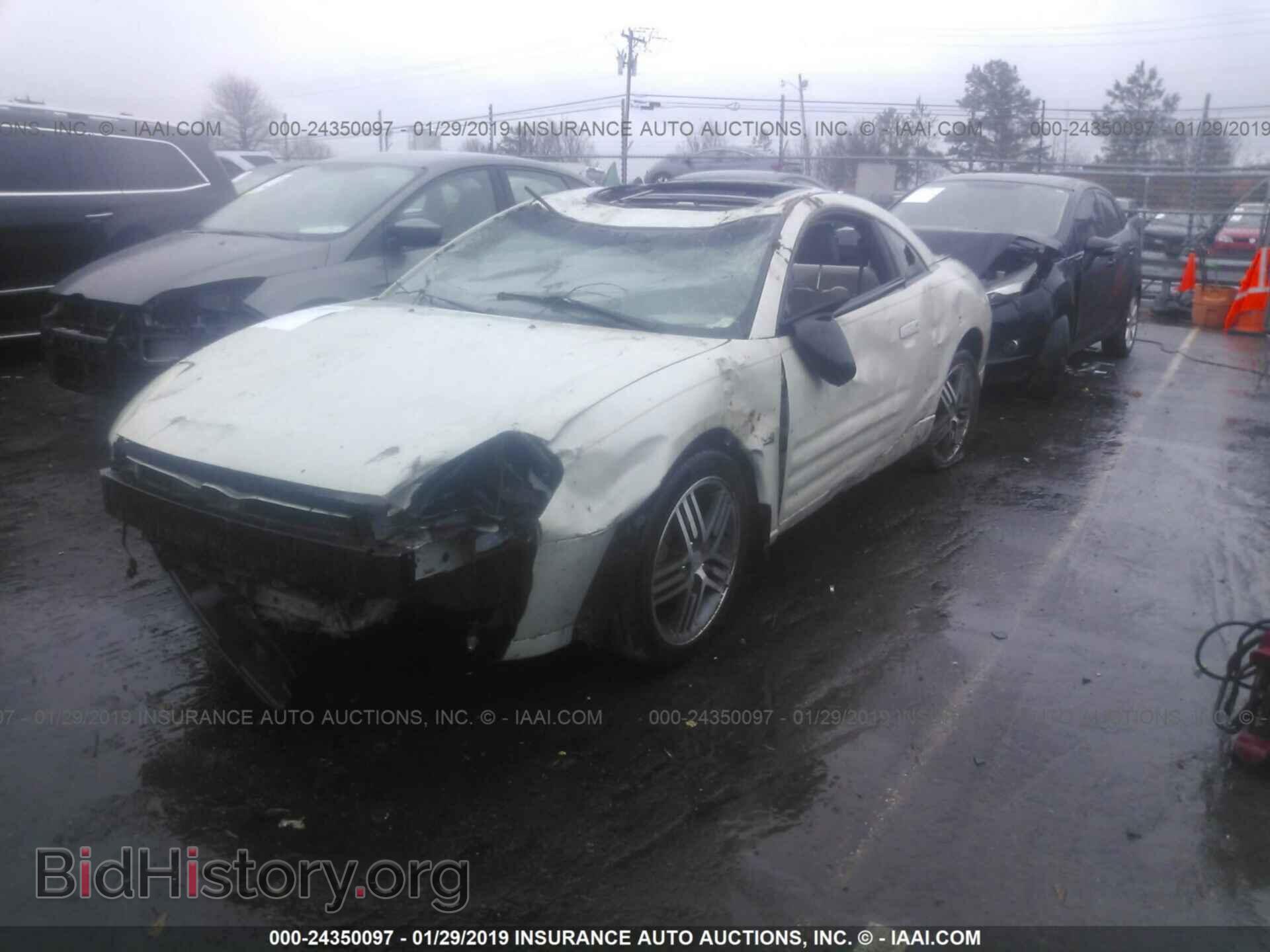 2005 MITSUBISHI ECLIPSE - VIN: 4A3AC74H95E018704 - Фото 2