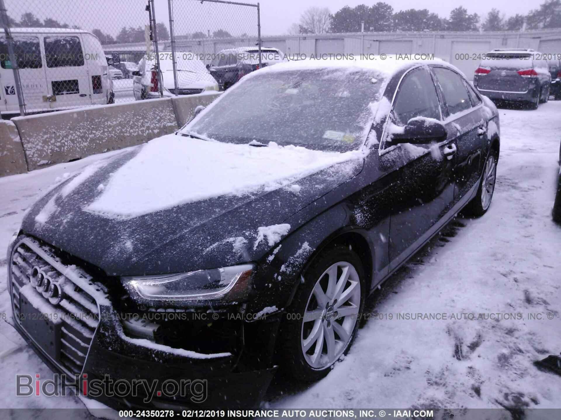 2013 AUDI A4 - VIN: WAUBFAFL9DN048651 - Фото 2