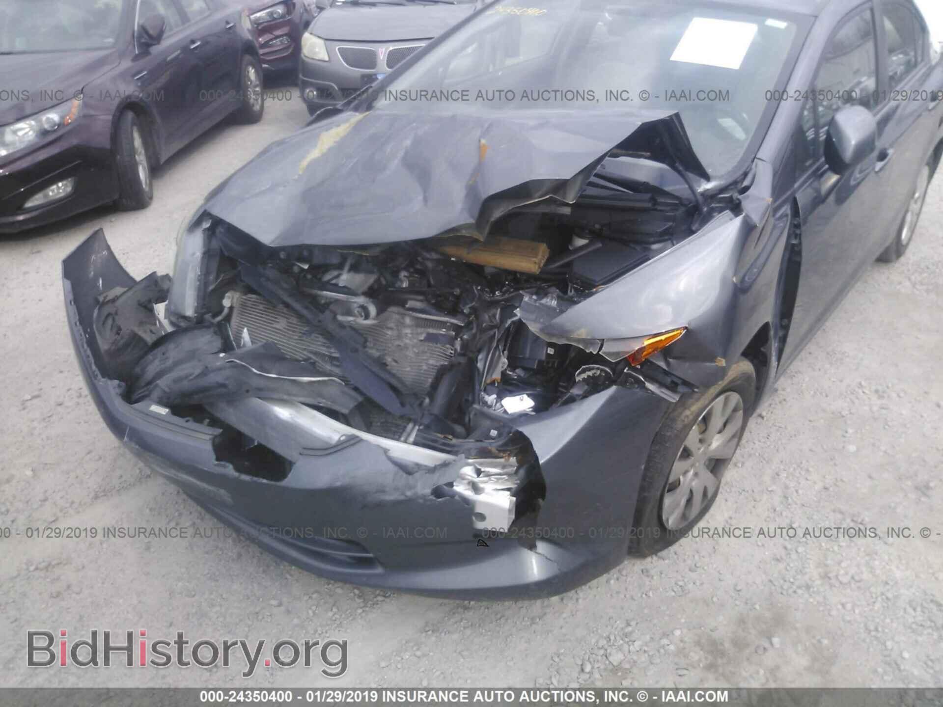 2012 HONDA CIVIC - VIN: 19XFB2F56CE366432 - Фото 6