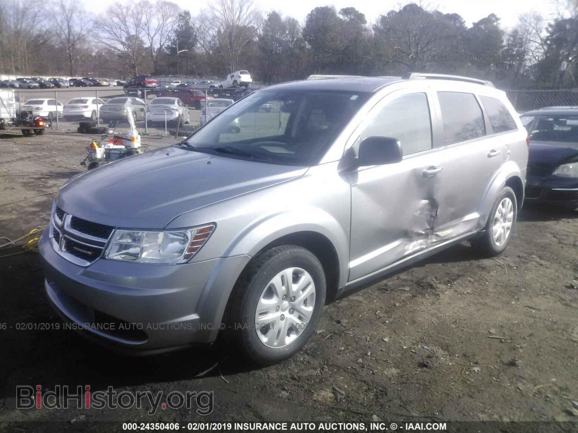 2016 DODGE JOURNEY - VIN: 3C4PDCAB9GT239385 - Фото 2