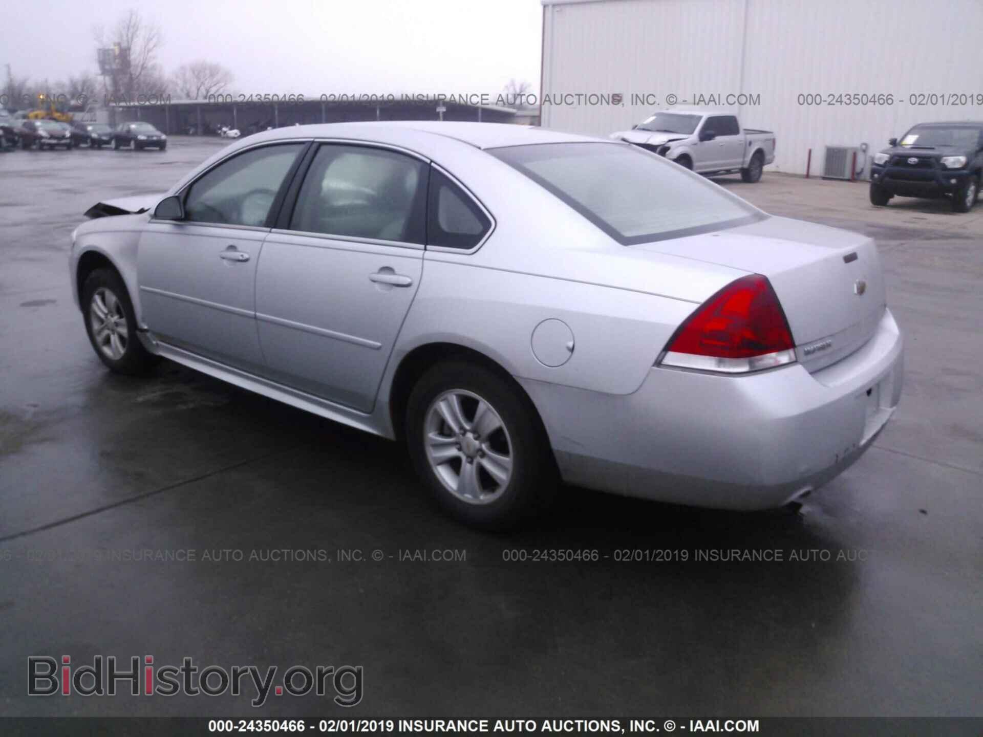 2012 CHEVROLET IMPALA - VIN: 2G1WF5E39C1123628 - Фото 3