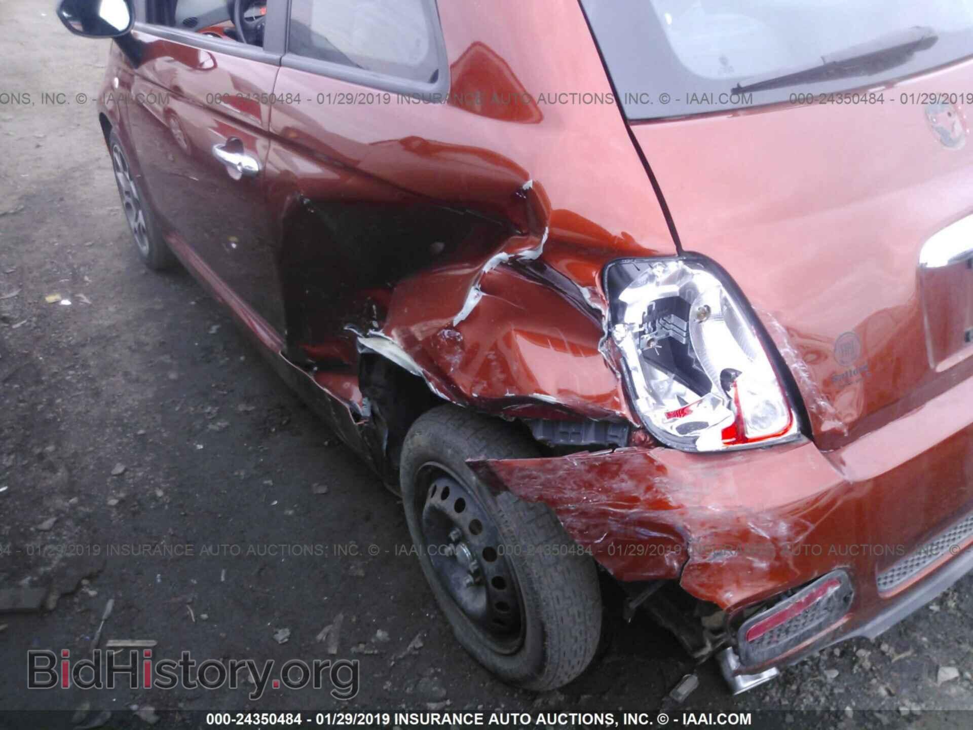 2012 FIAT 500 - VIN: 3C3CFFBR0CT104882 - Фото 6