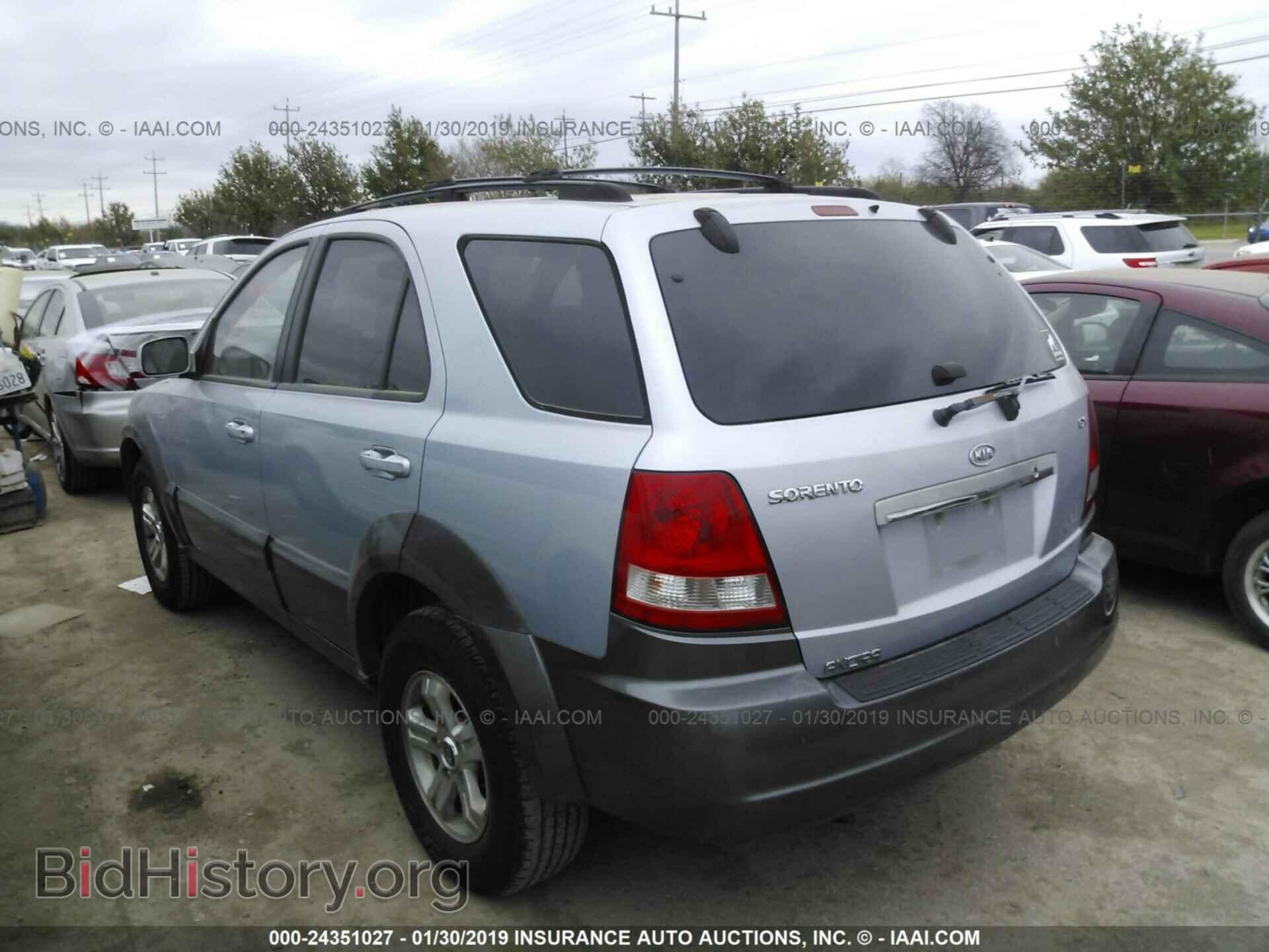 2005 KIA SORENTO - VIN: KNDJD733655343610 - Фото 3