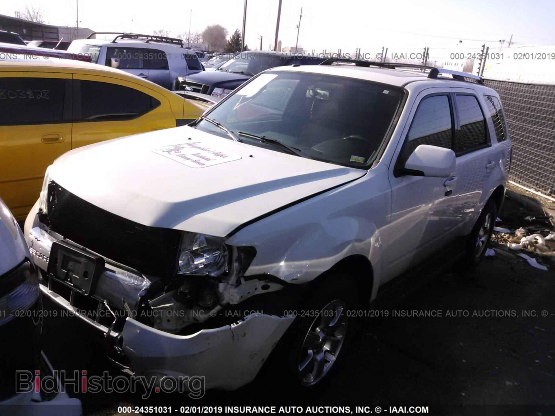 2011 FORD ESCAPE - VIN: 1FMCU9EG7BKB24474 - Фото 2
