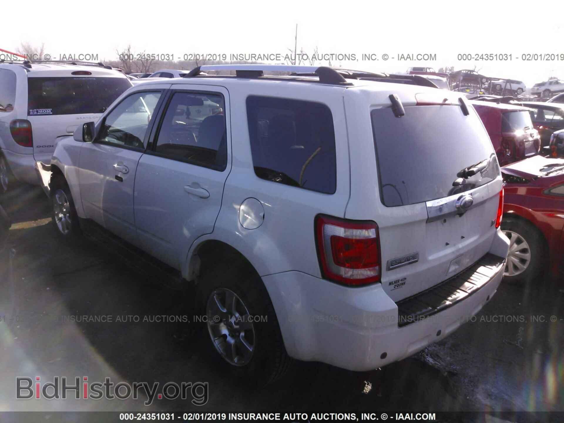 2011 FORD ESCAPE - VIN: 1FMCU9EG7BKB24474 - Фото 3