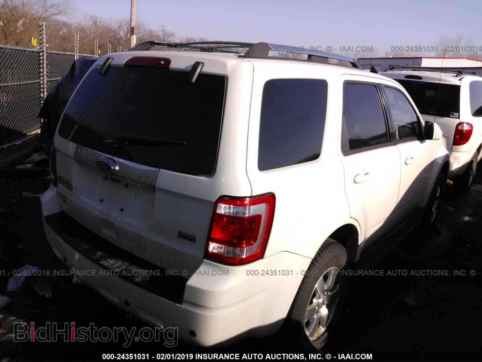 2011 FORD ESCAPE - VIN: 1FMCU9EG7BKB24474 - Фото 4