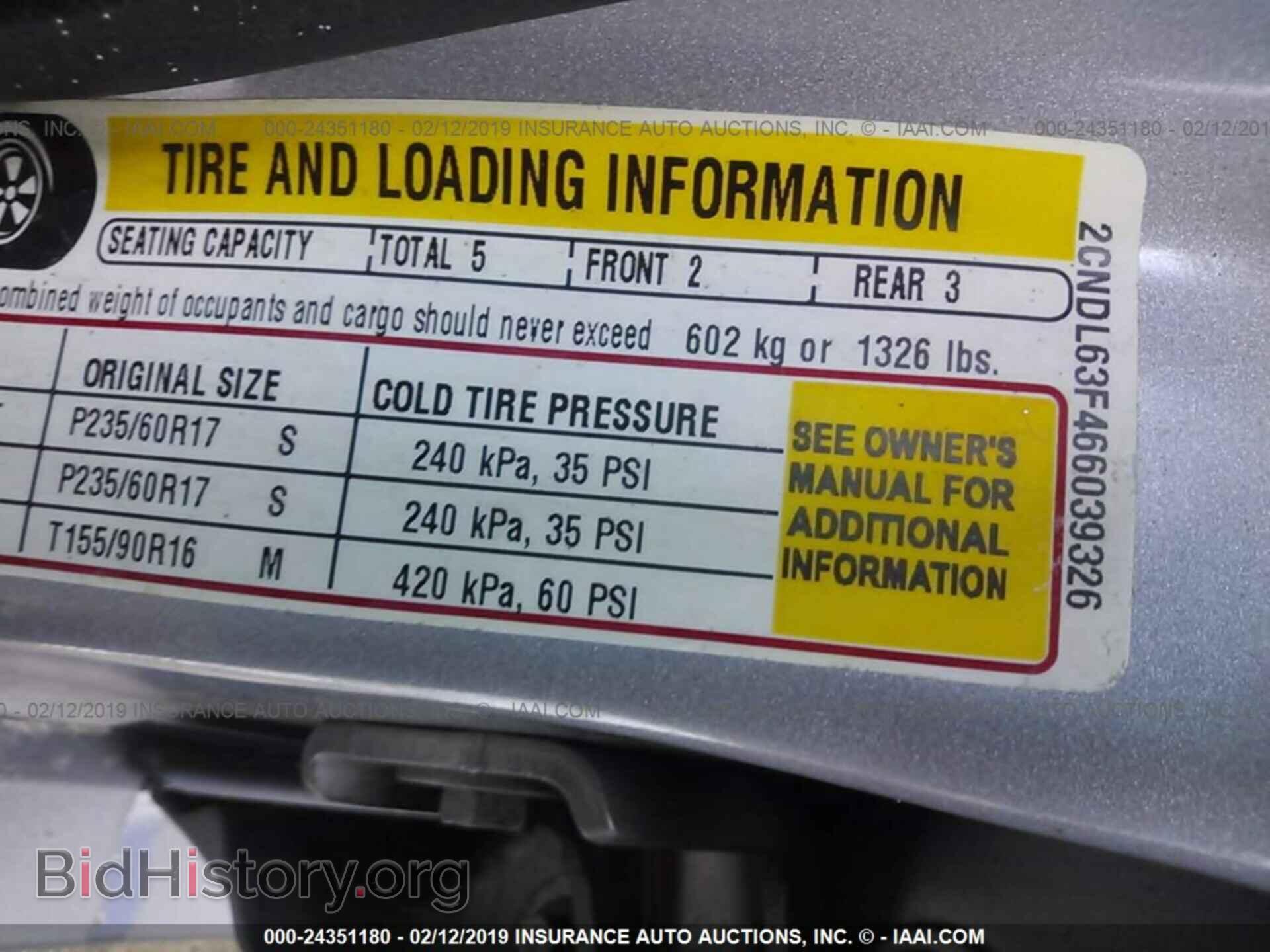 2006 CHEVROLET EQUINOX - VIN: 2CNDL63F466039326 - Фото 9