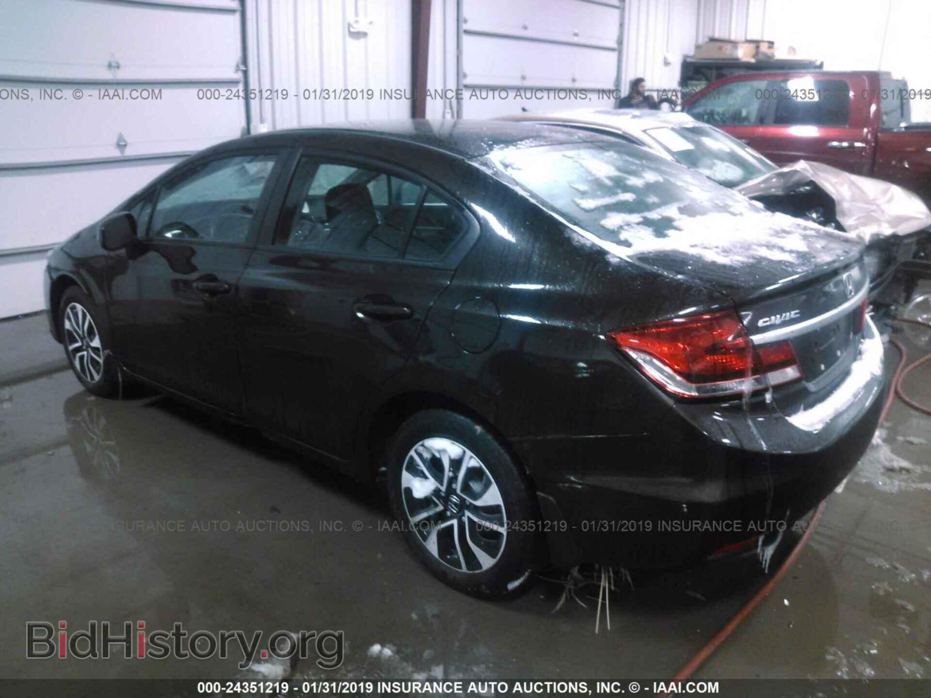2013 HONDA CIVIC - VIN: 19XFB2F85DE070524 - Фото 3
