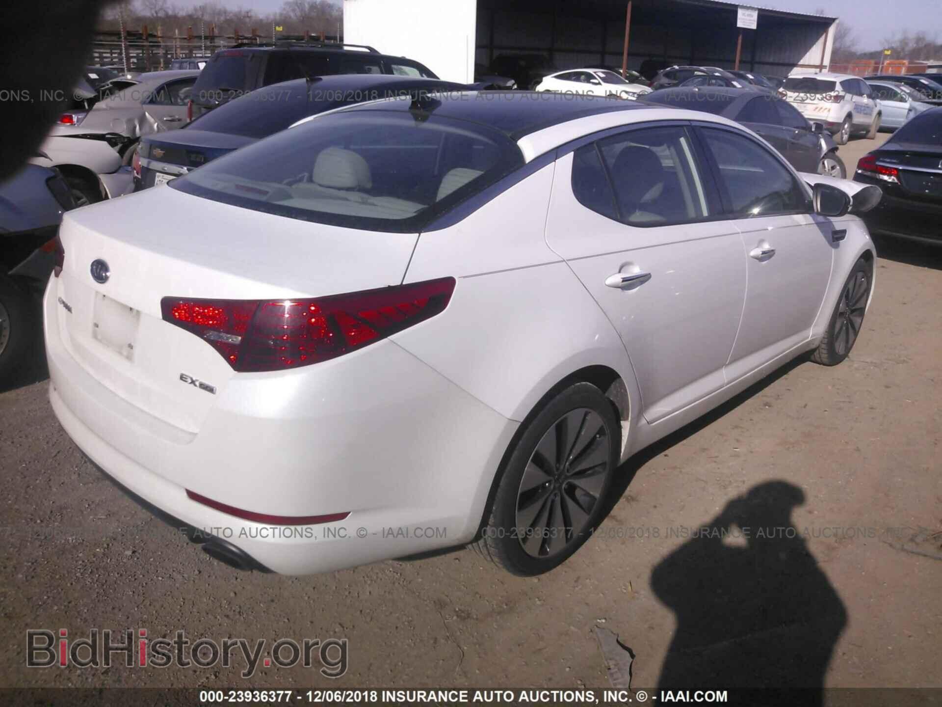 2012 KIA OPTIMA - VIN: 5XXGN4A75CG044596 - Фото 4