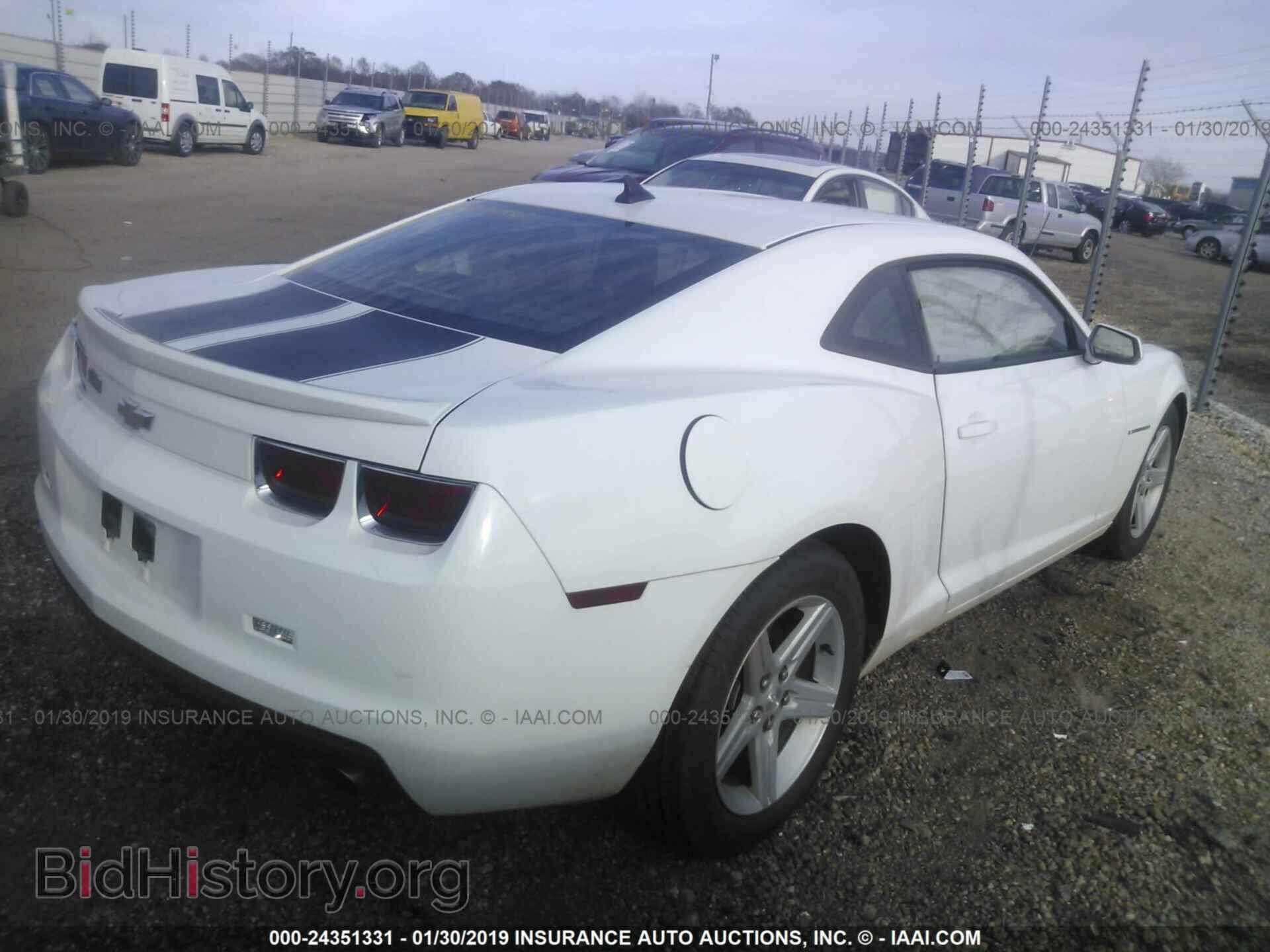 2013 CHEVROLET CAMARO - VIN: 2G1FA1E36D9120454 - Фото 4