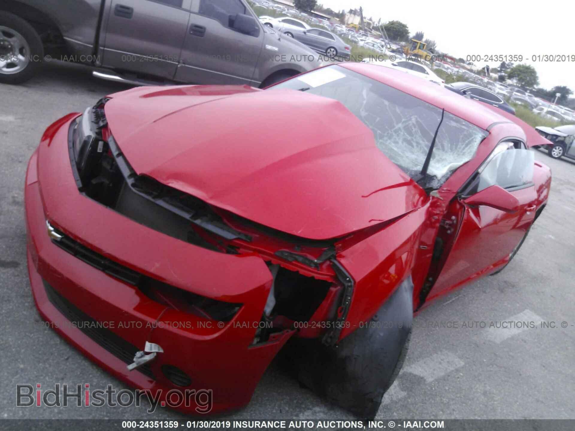 2015 CHEVROLET CAMARO - VIN: 2G1FB1E39F9311253 - Фото 2