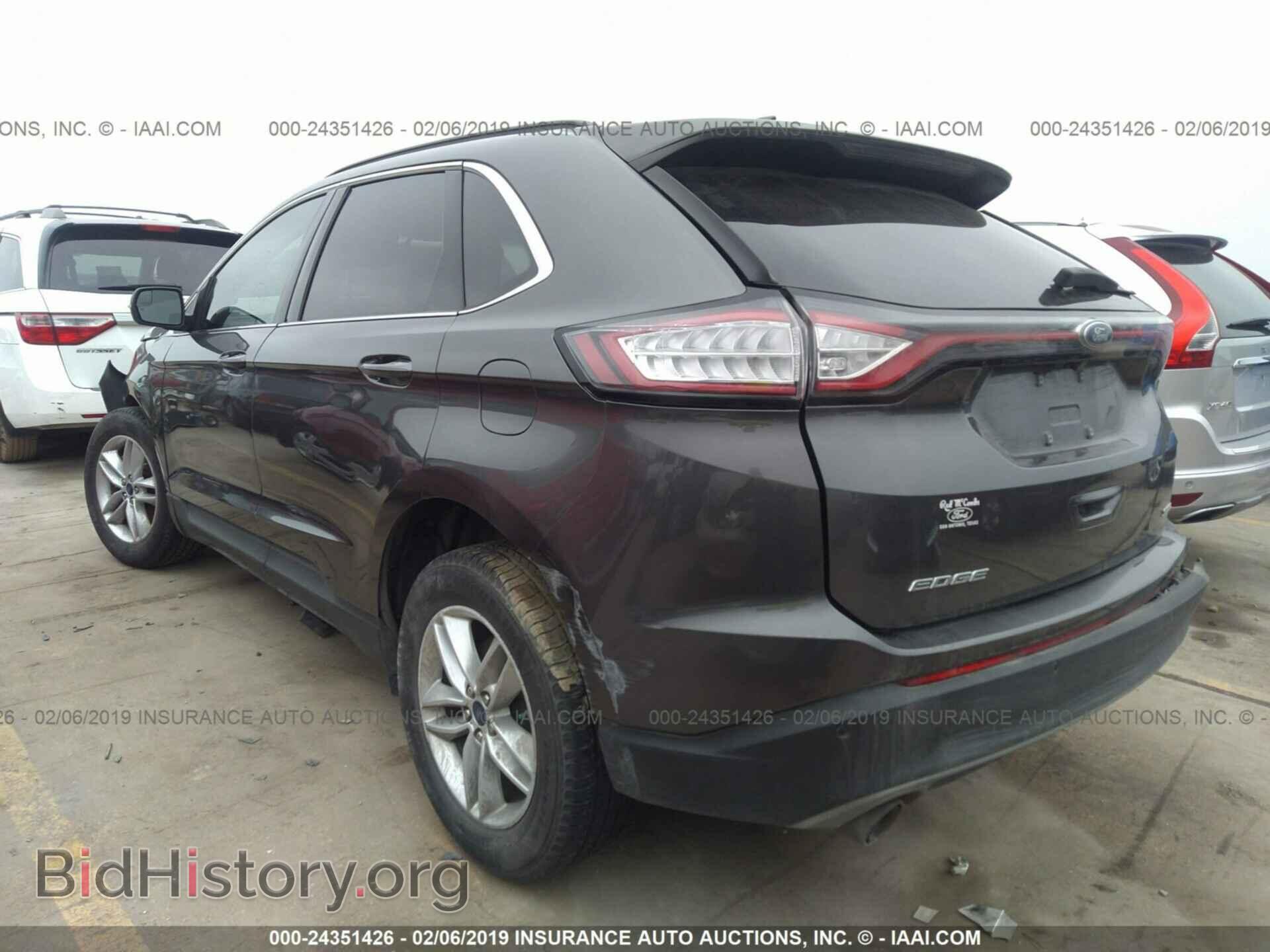 2016 FORD EDGE - VIN: 2FMPK3J87GBB93802 - Фото 3