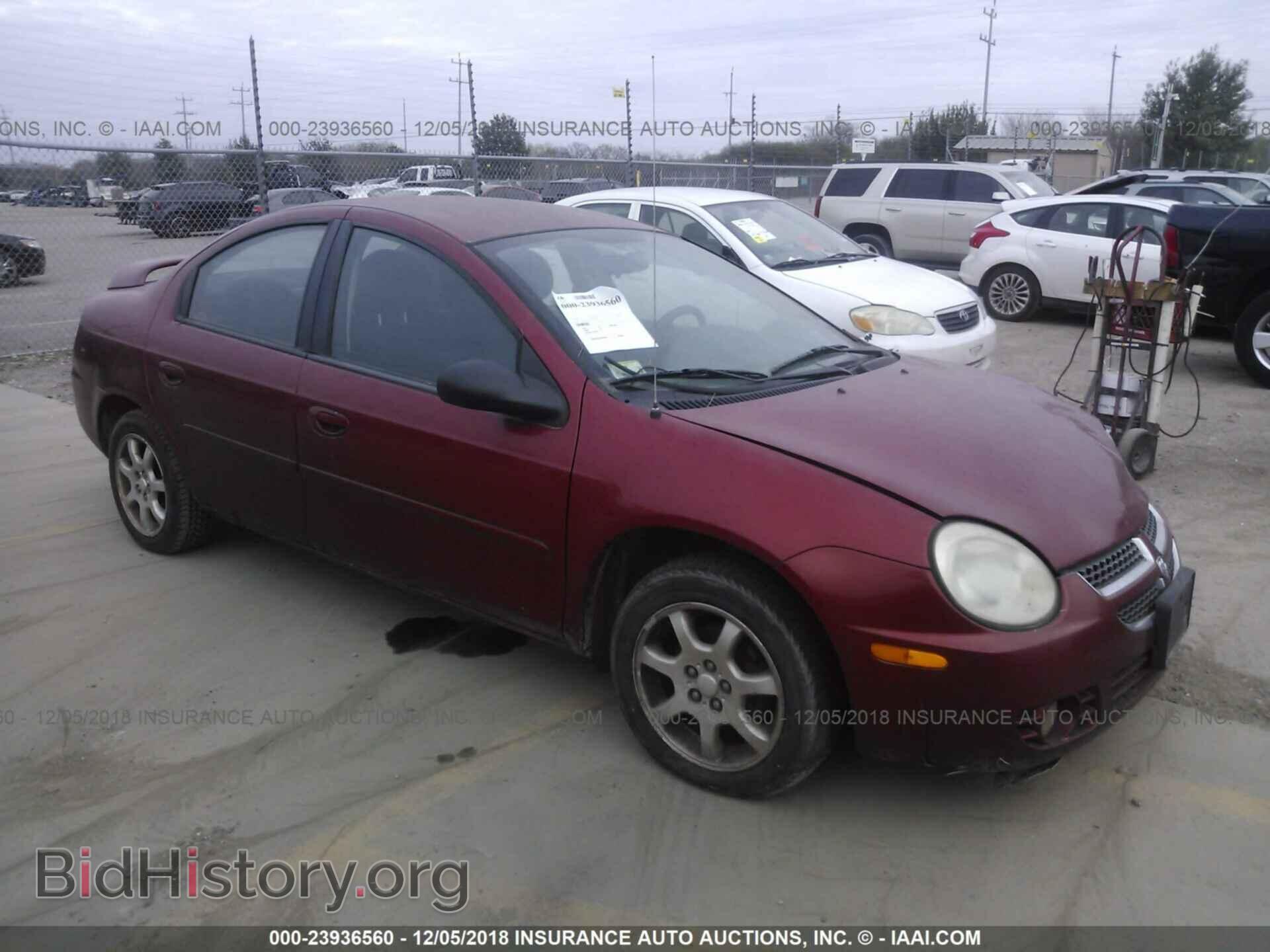 Фотография 1B3ES56C14D545669 - DODGE NEON 2004