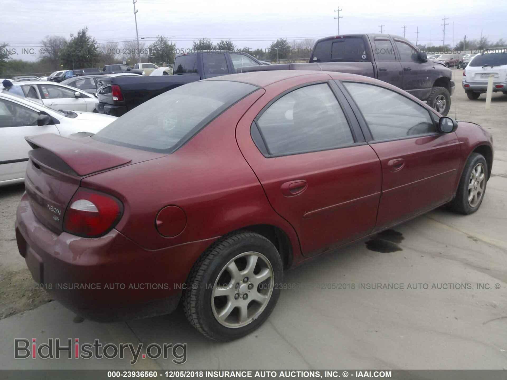 2004 DODGE NEON - VIN: 1B3ES56C14D545669 - Фото 4