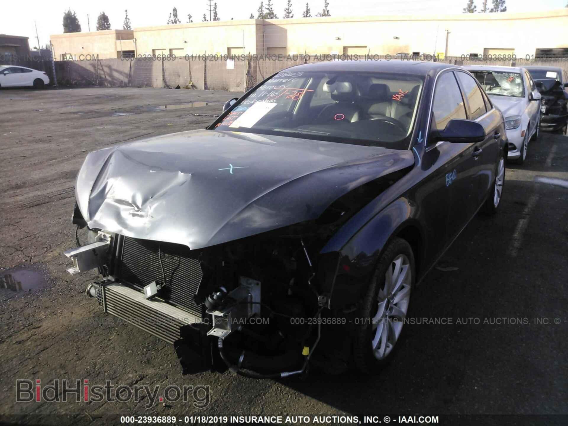 2013 AUDI A4 - VIN: WAUEFAFL0DA135990 - Фото 2