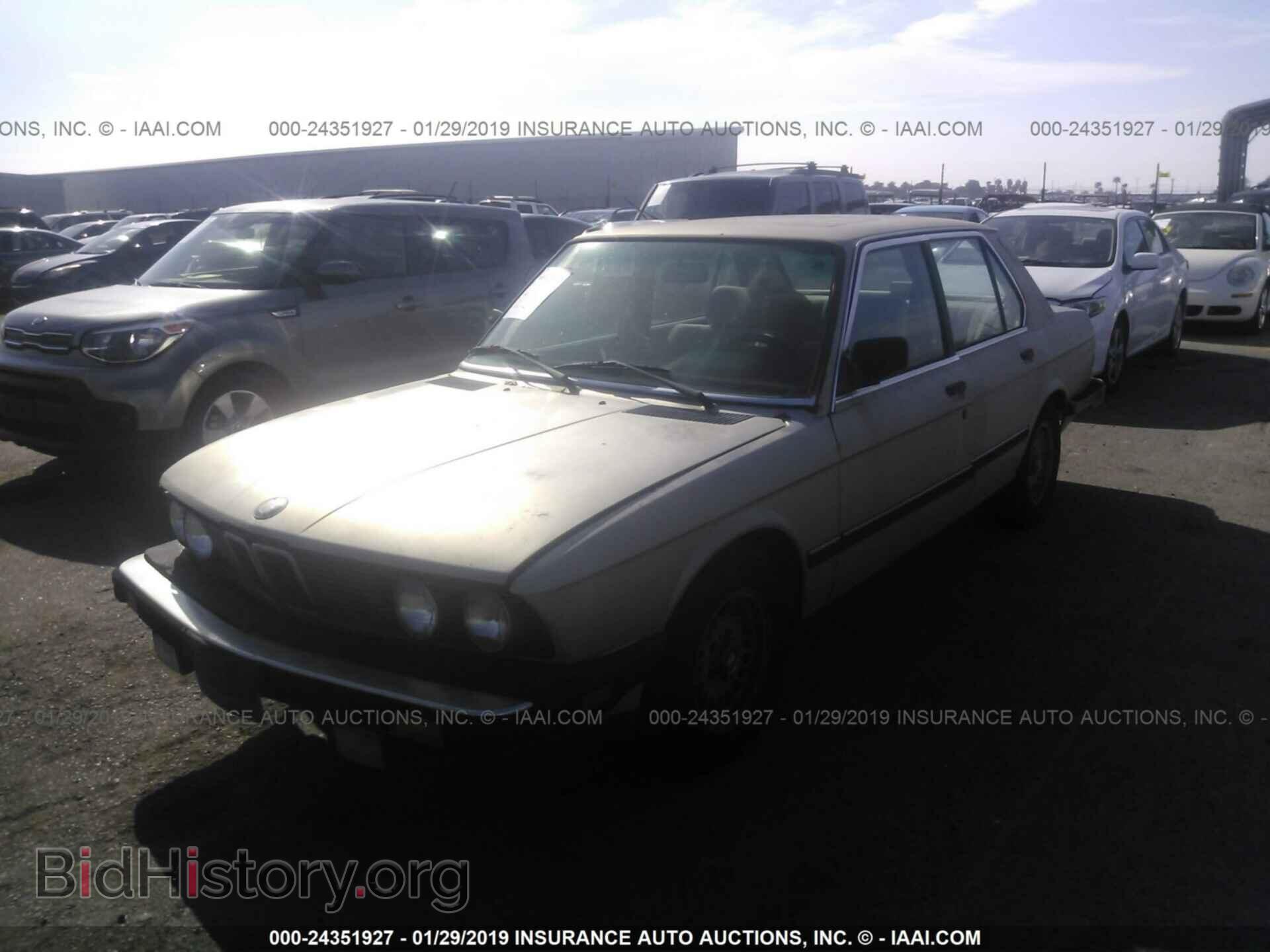 1987 BMW 528 - VIN: WBADK8309H9712078 - Фото 2