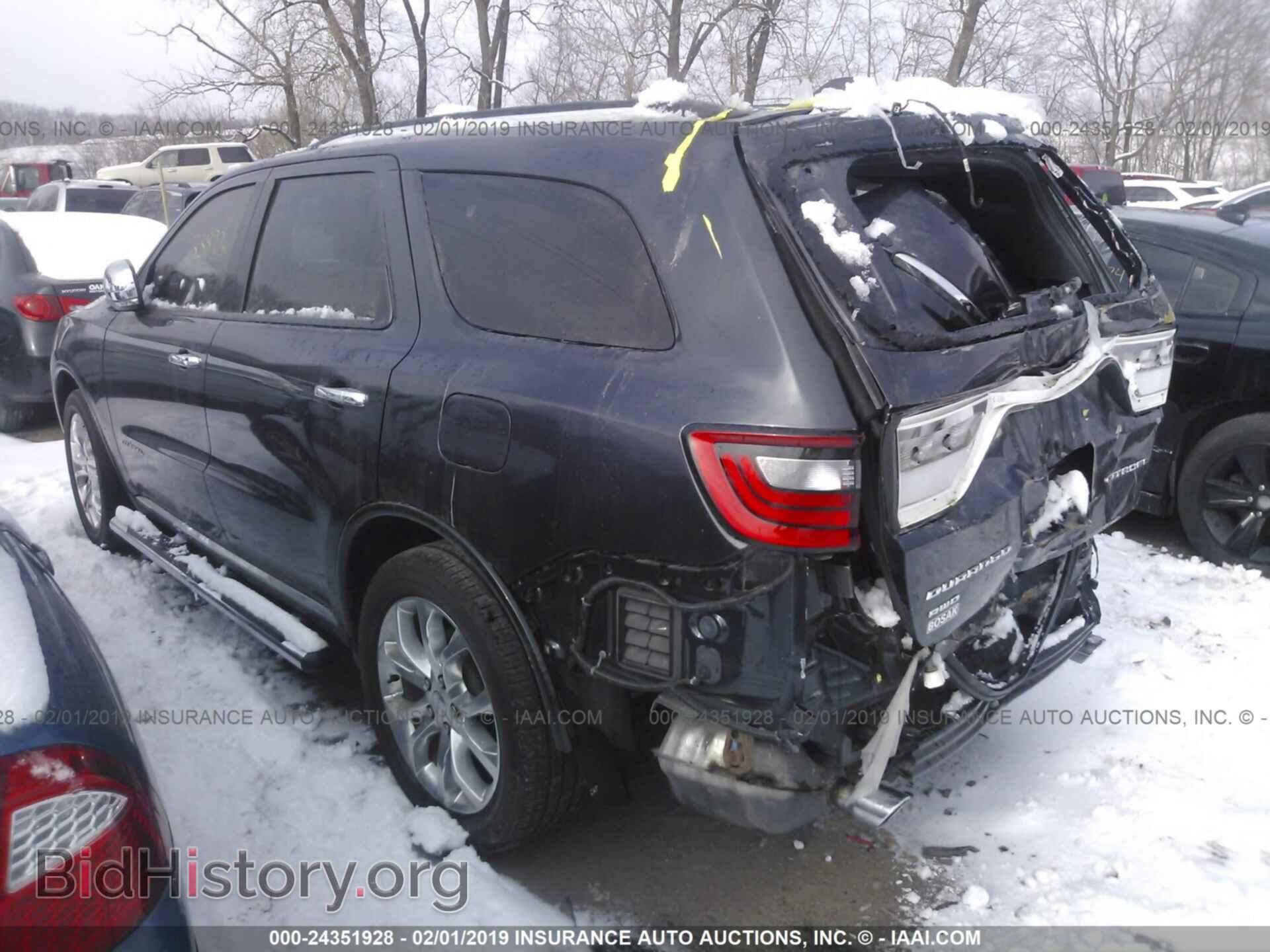 2016 DODGE DURANGO - VIN: 1C4RDJEGXGC362837 - Фото 3
