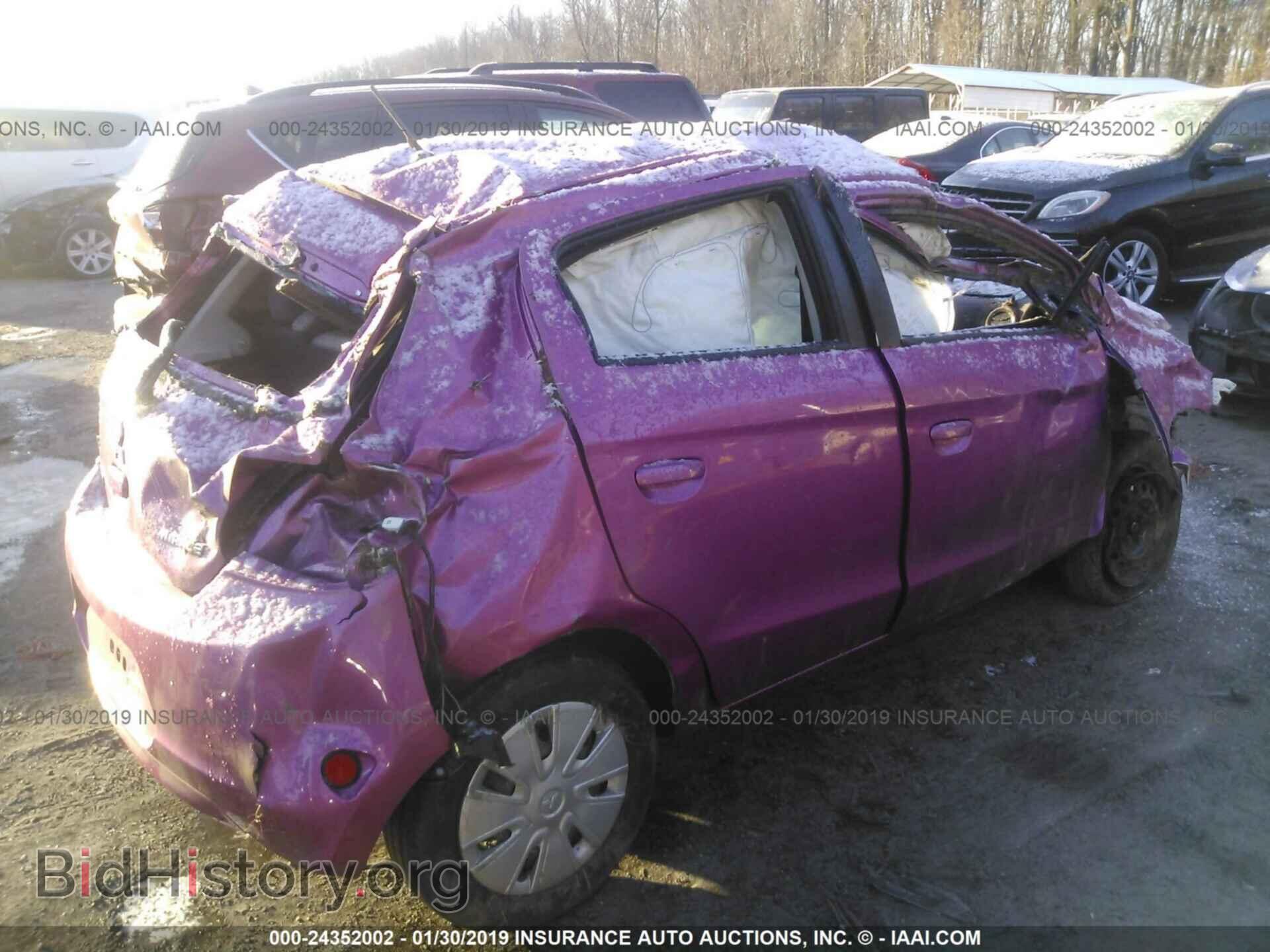 2015 MITSUBISHI MIRAGE - VIN: ML32A3HJ8FH049223 - Фото 4