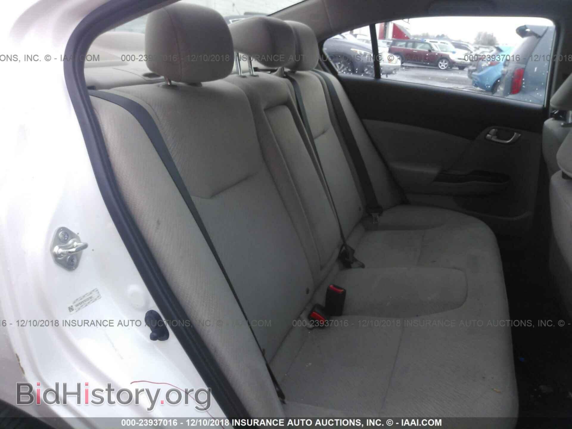 2013 HONDA CIVIC - VIN: 19XFB2F87DE237501 - Photo 8