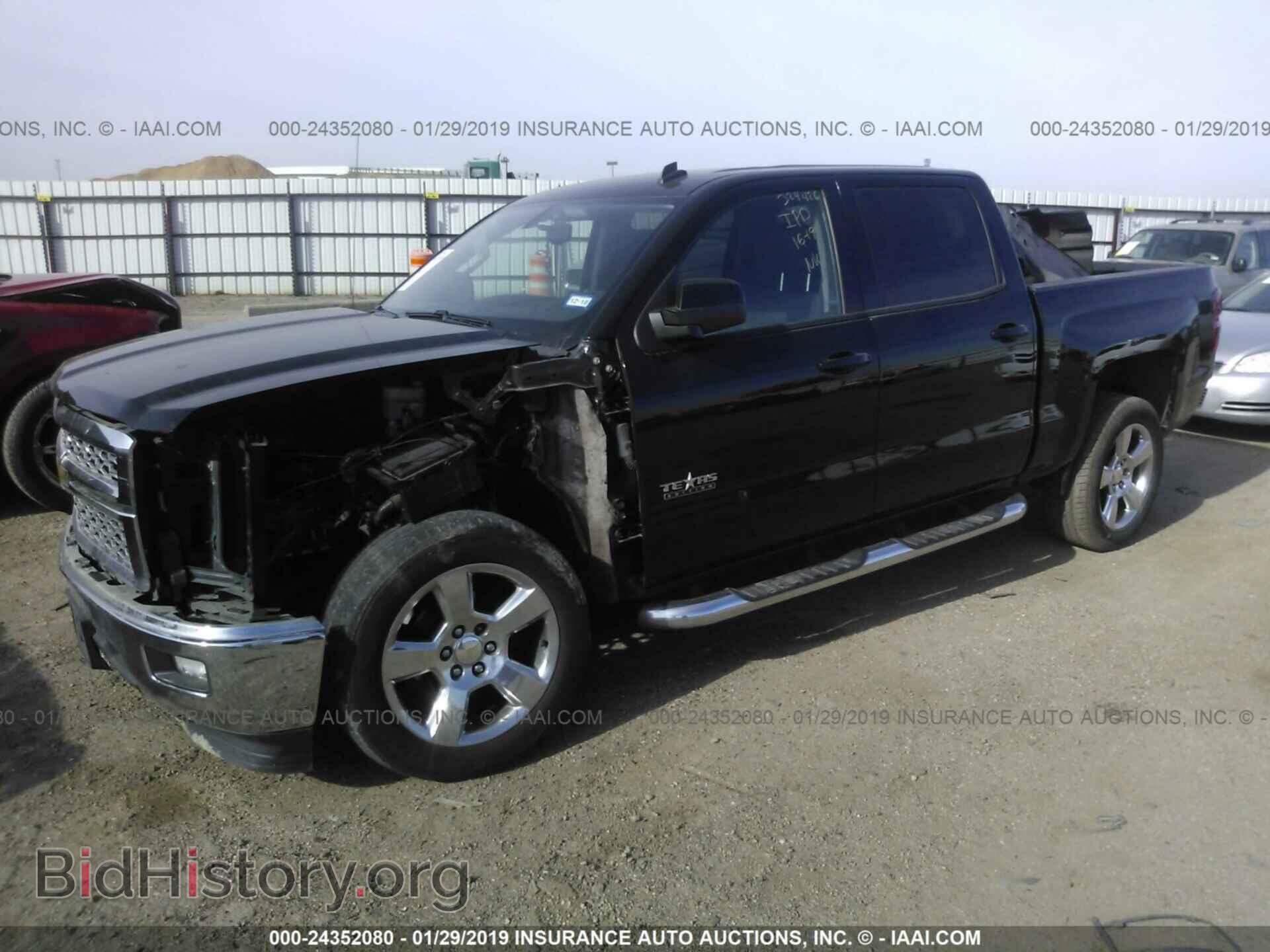2014 CHEVROLET SILVERADO - VIN: 3GCPCREC3EG546372 - Фото 2