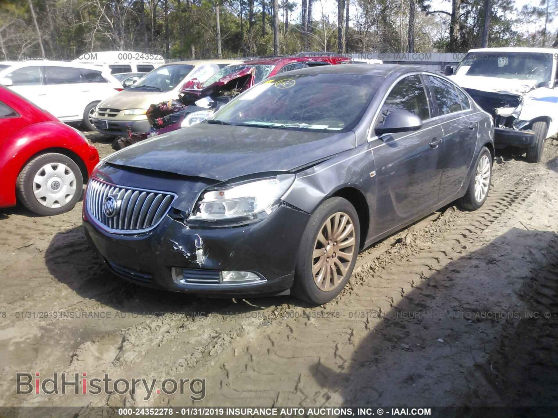 2011 BUICK REGAL - VIN: W04GN5EC8B1107627 - Фото 2