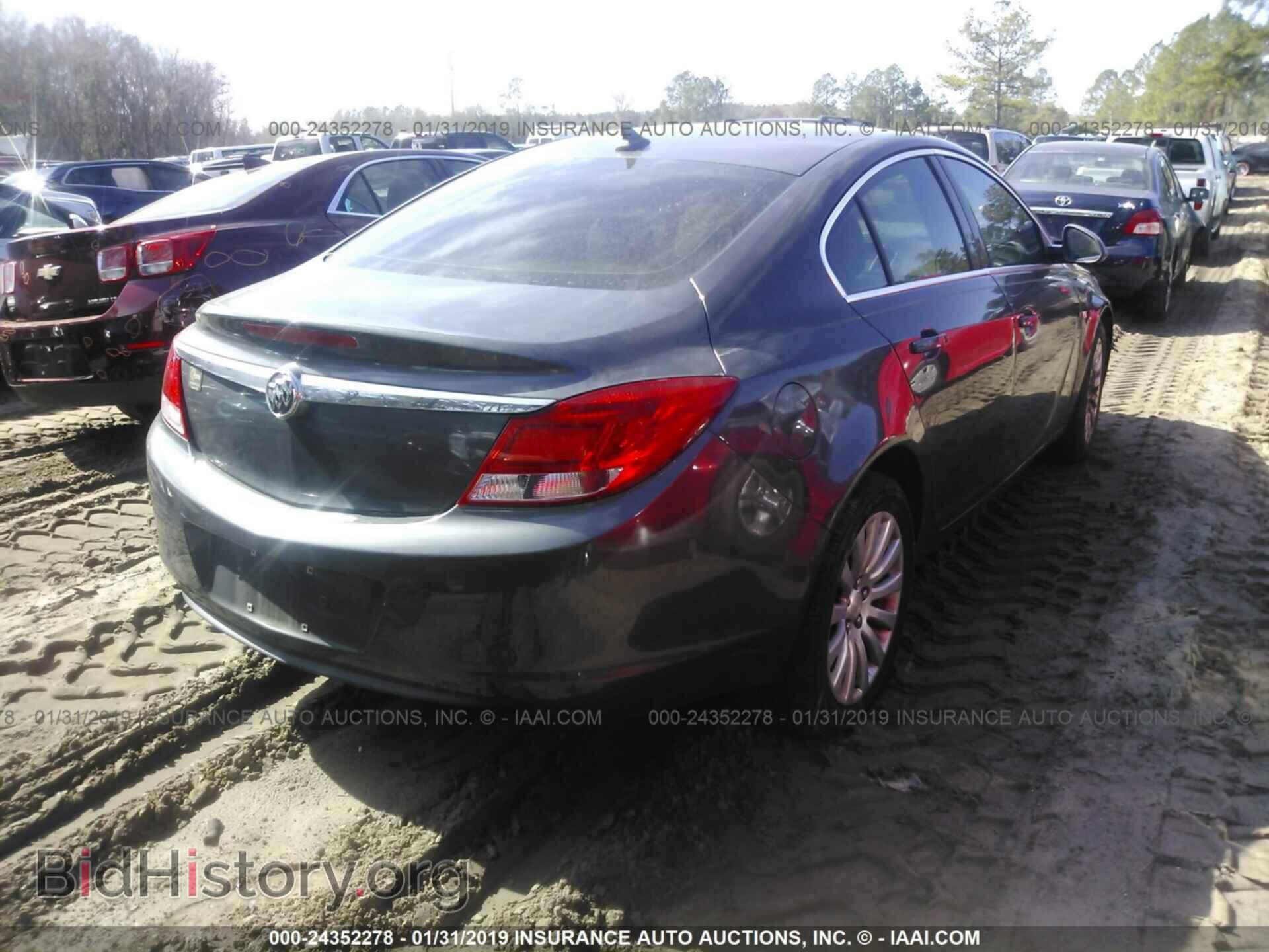 2011 BUICK REGAL - VIN: W04GN5EC8B1107627 - Фото 4