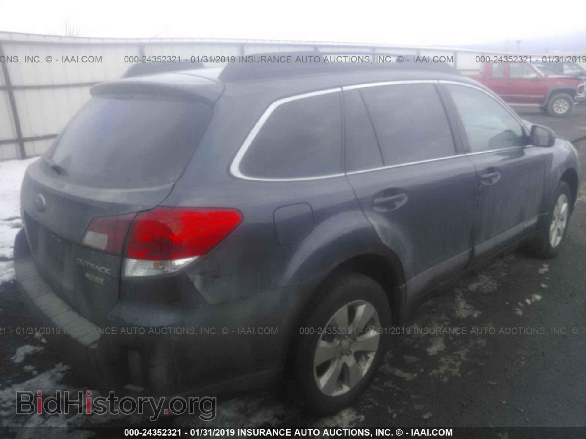2012 SUBARU OUTBACK - VIN: 4S4BRBCCXC3263689 - Фото 4
