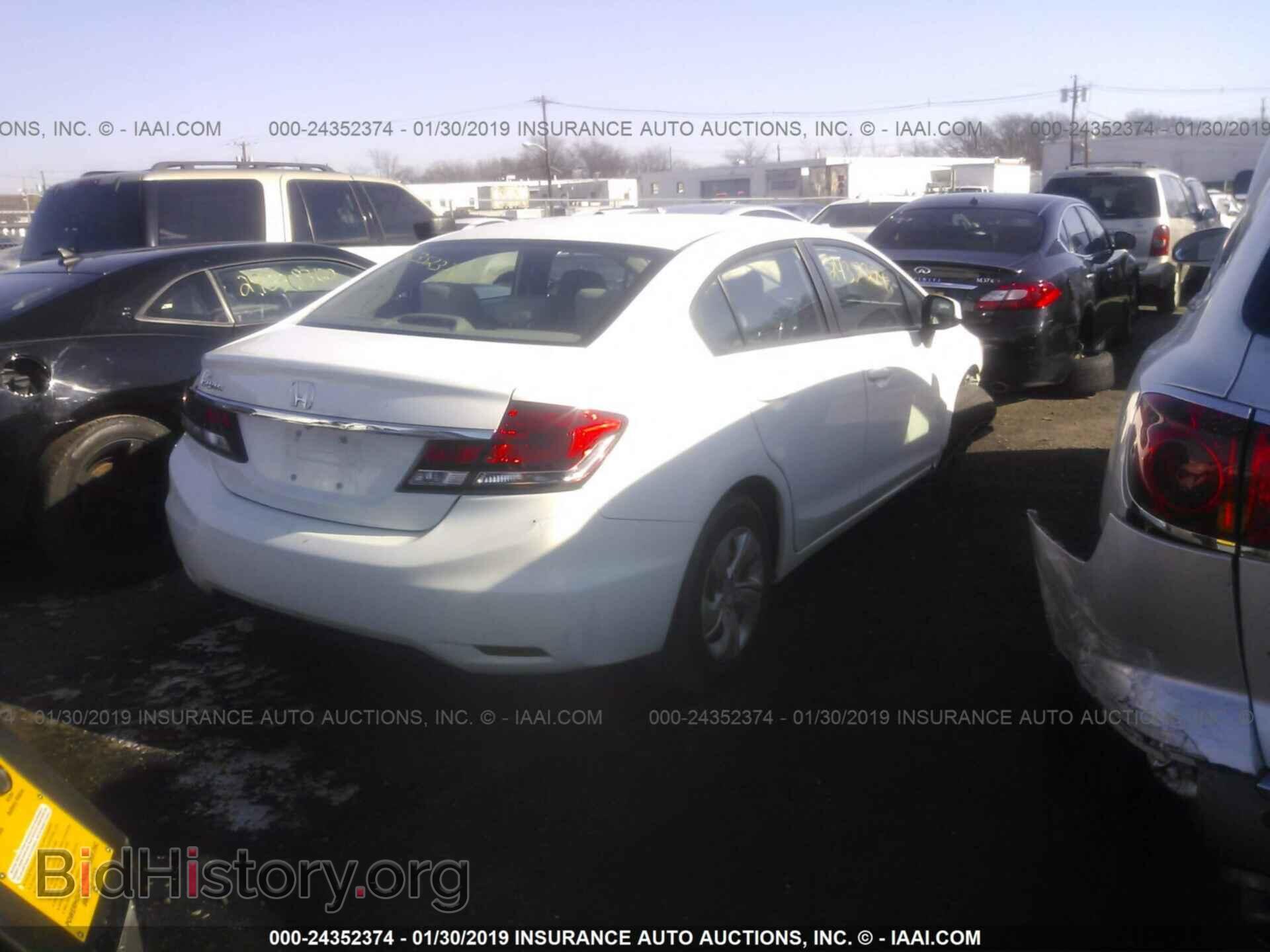 2013 HONDA CIVIC - VIN: 2HGFB2F55DH580867 - Фото 4