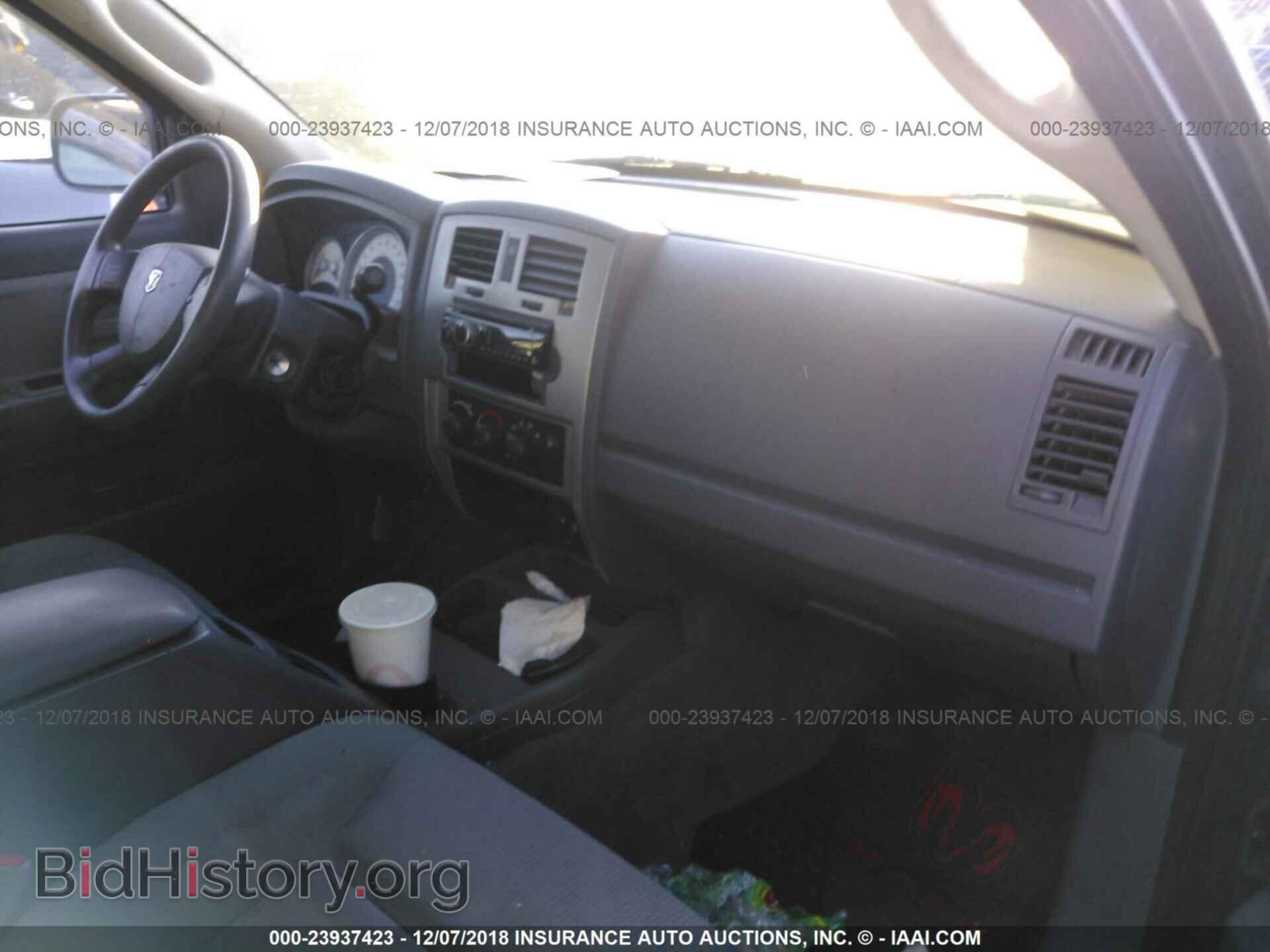 2005 DODGE DAKOTA - VIN: 1D7HW48J55S295779 - Фото 5