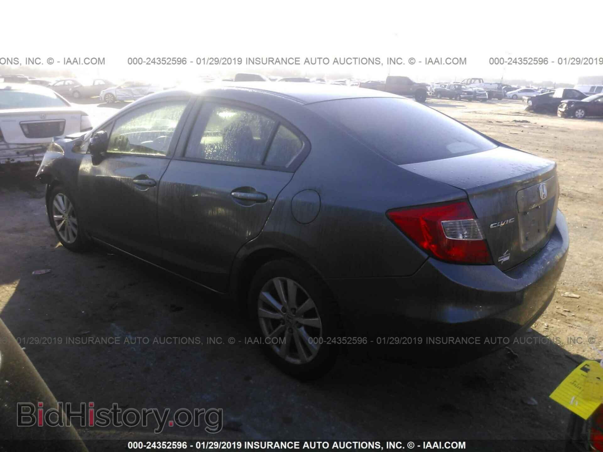 2012 HONDA CIVIC - VIN: 2HGFB2F86CH334502 - Photo 3