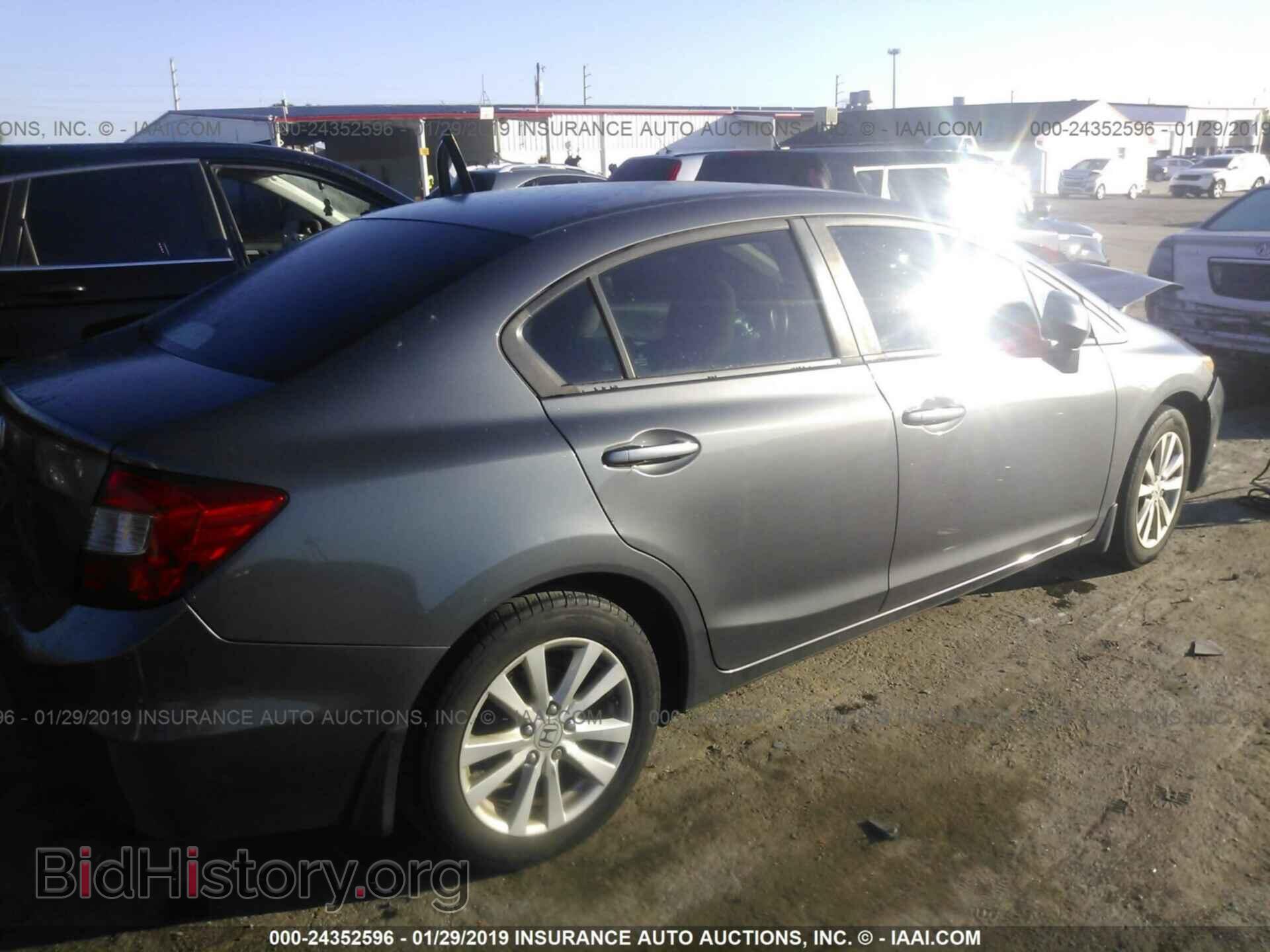 2012 HONDA CIVIC - VIN: 2HGFB2F86CH334502 - Photo 4