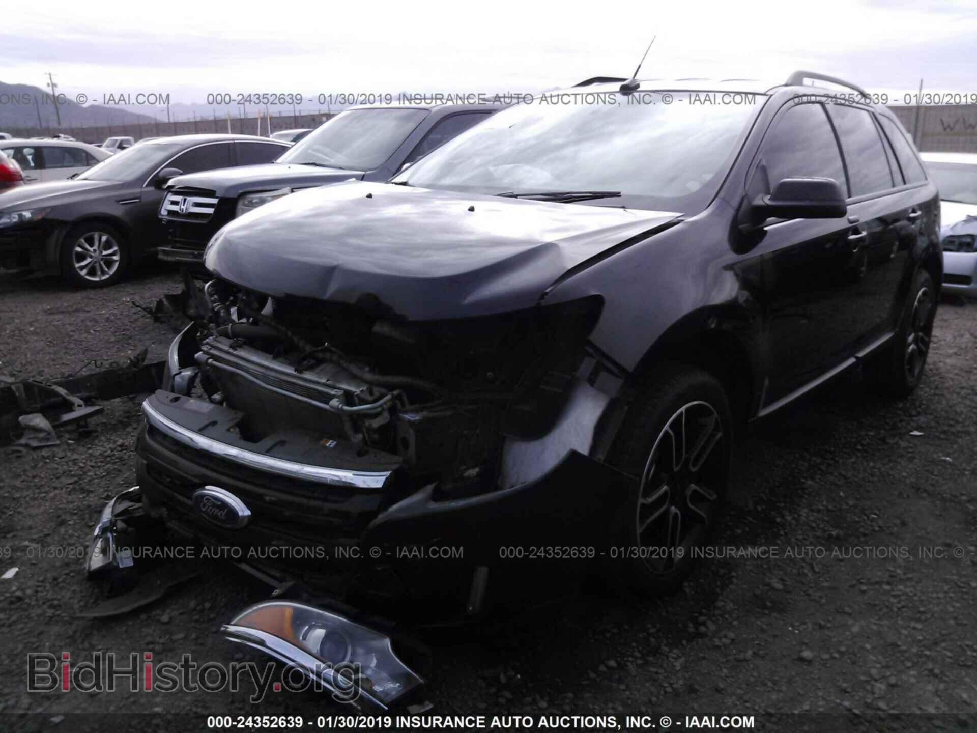 2014 FORD EDGE - VIN: 2FMDK3JC7EBA10872 - Photo 2