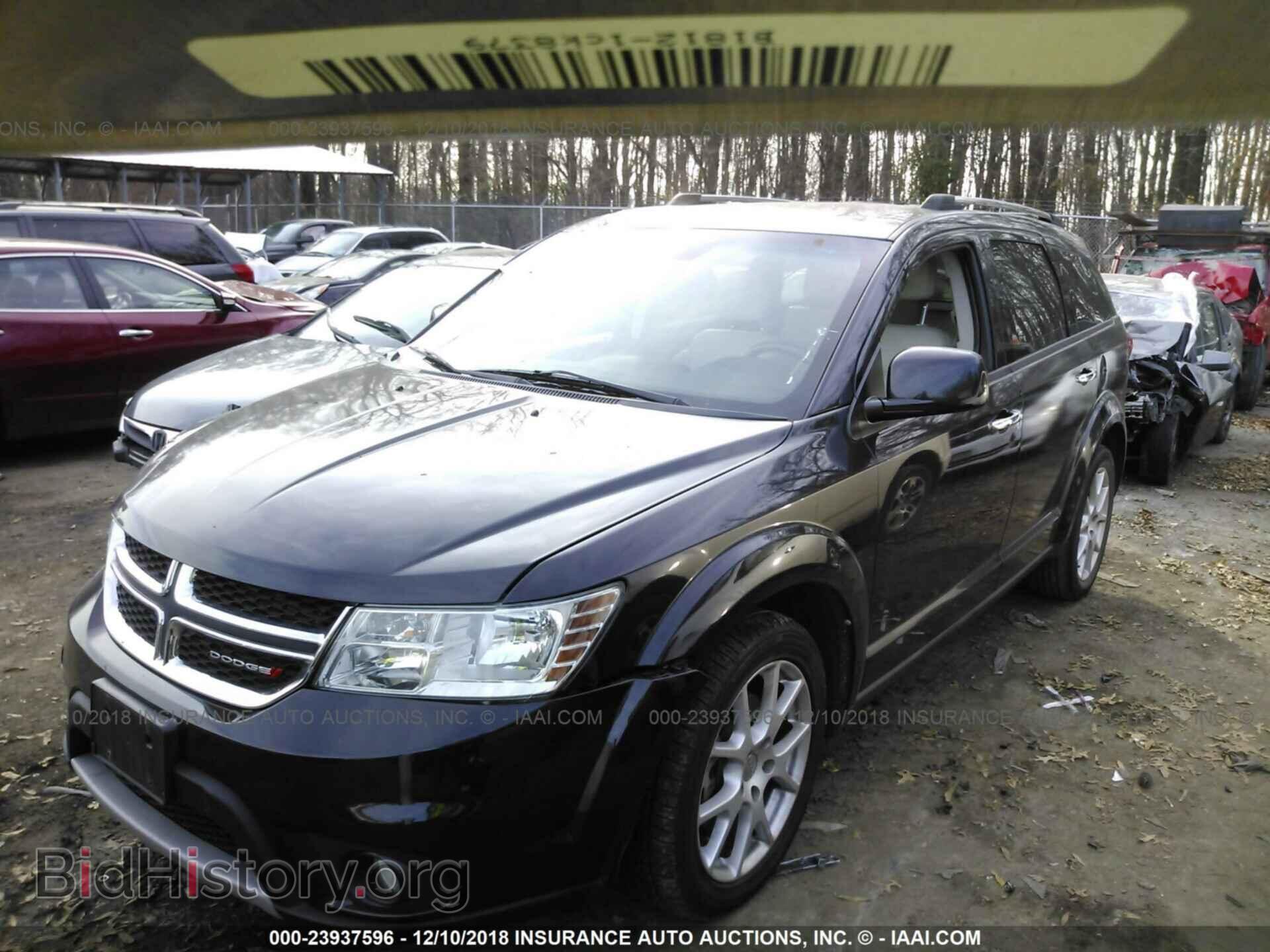 2013 DODGE JOURNEY - VIN: 3C4PDCDG7DT684632 - Фото 2