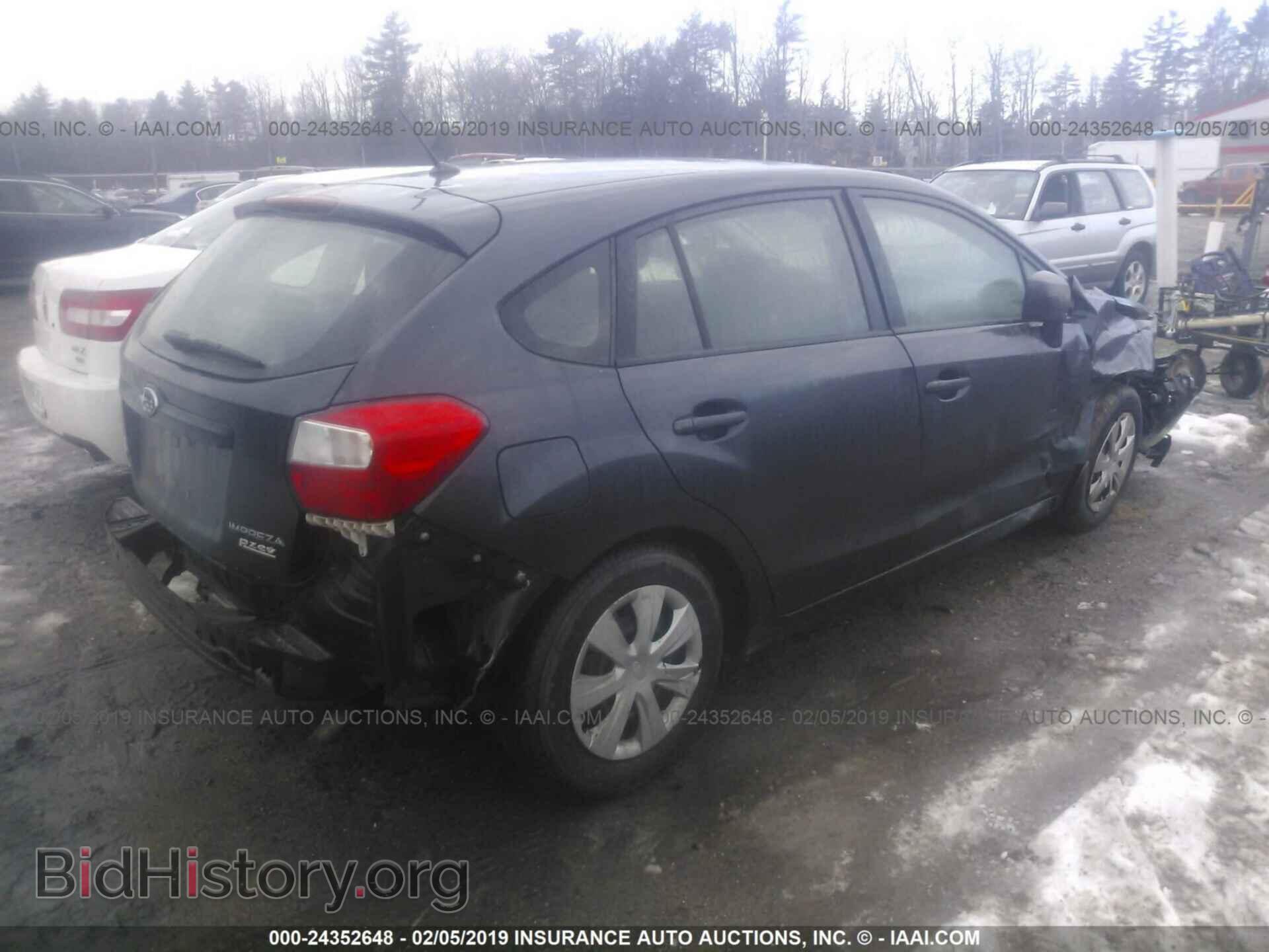 2012 SUBARU IMPREZA - VIN: JF1GPAA61CH214476 - Фото 4