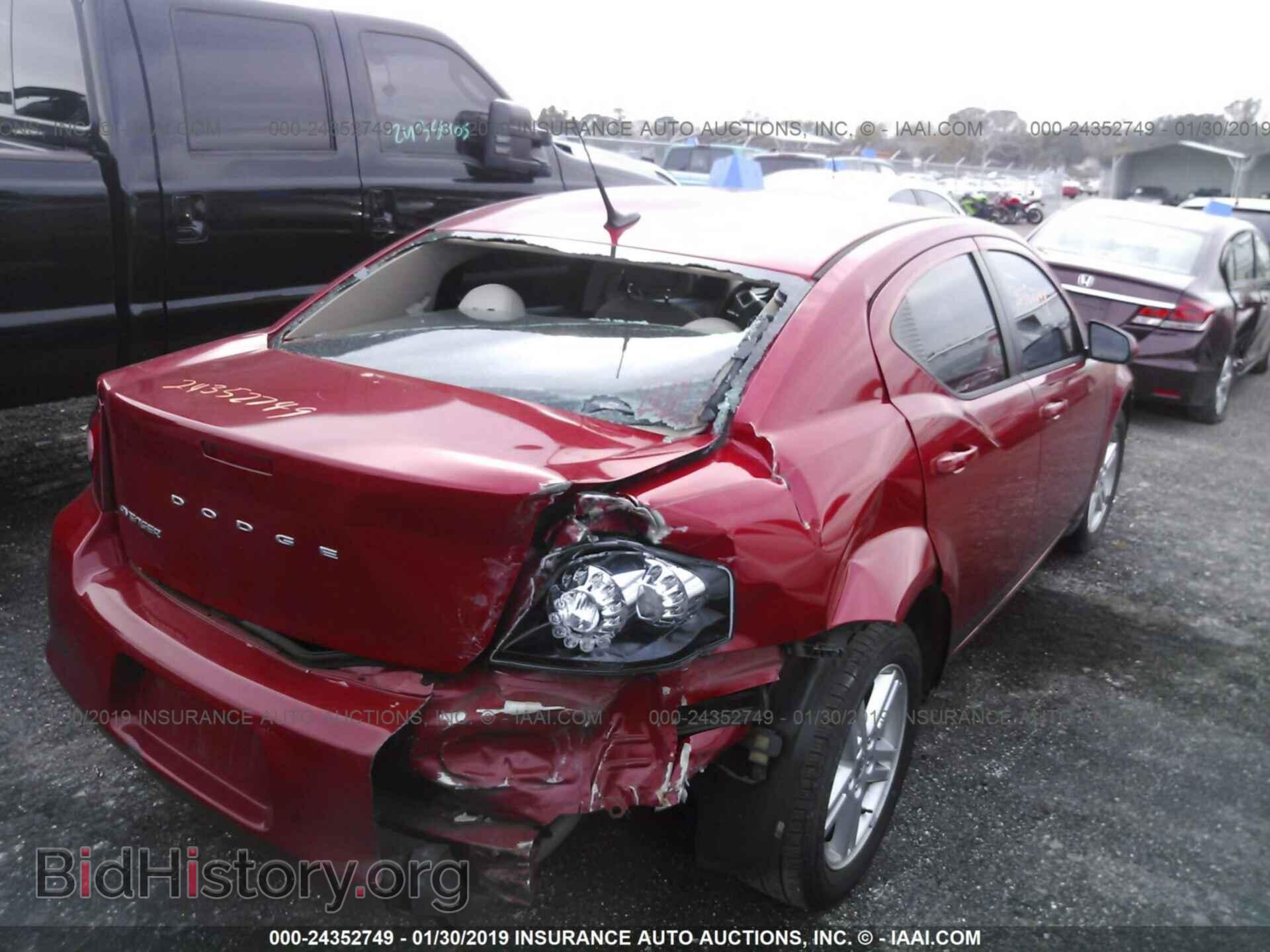 2011 DODGE AVENGER - VIN: 1B3BD1FB3BN513617 - Фото 4
